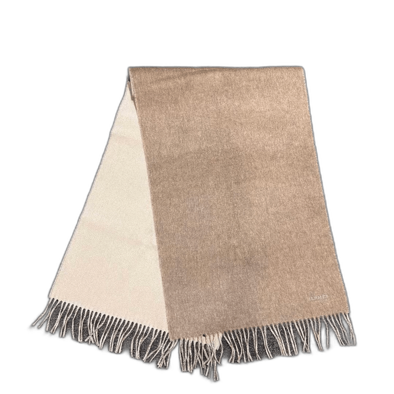 Hermes Hermes Cashmere Scarf with Logo Embroidery Size ONE SIZE - 1 Thumbnail