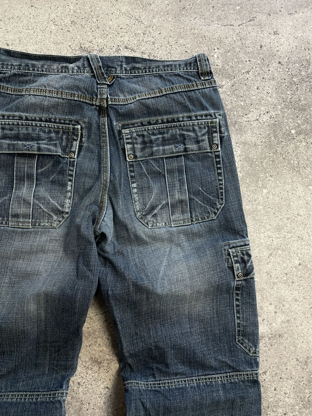 Diesel Vintage Junya Watanabe Balenciaga Style Distressed Jeans Size US 32 / EU 48 - 9 Thumbnail
