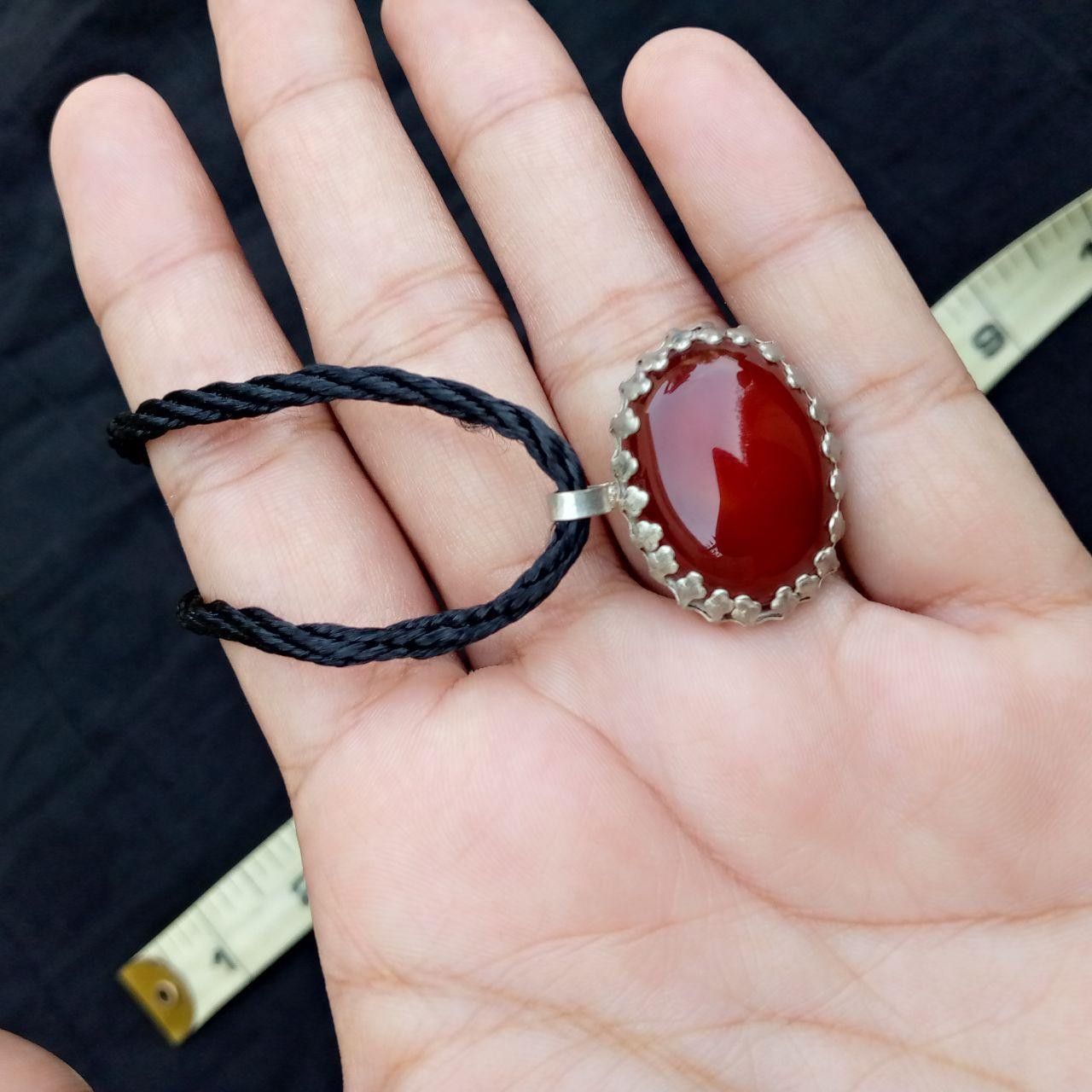 Other Vintage Natural Agate Pendant Necklace Size ONE SIZE - 1 Thumbnail