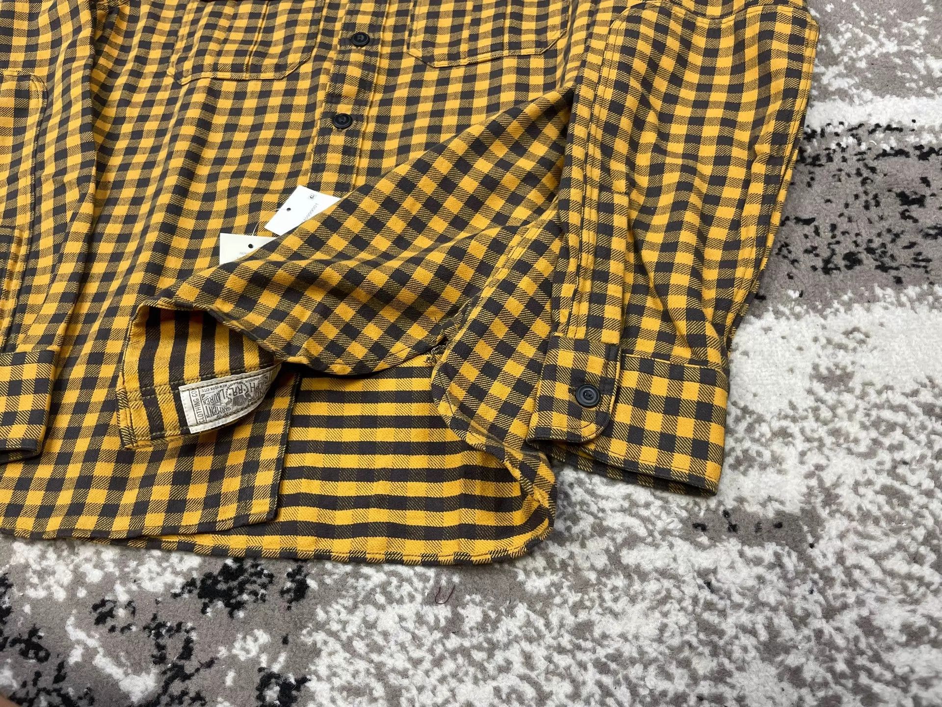 RRL Ralph Lauren RRL 1920S S Checked Twill Workshirt New Size US S / EU 44-46 / 1 - 5 Thumbnail