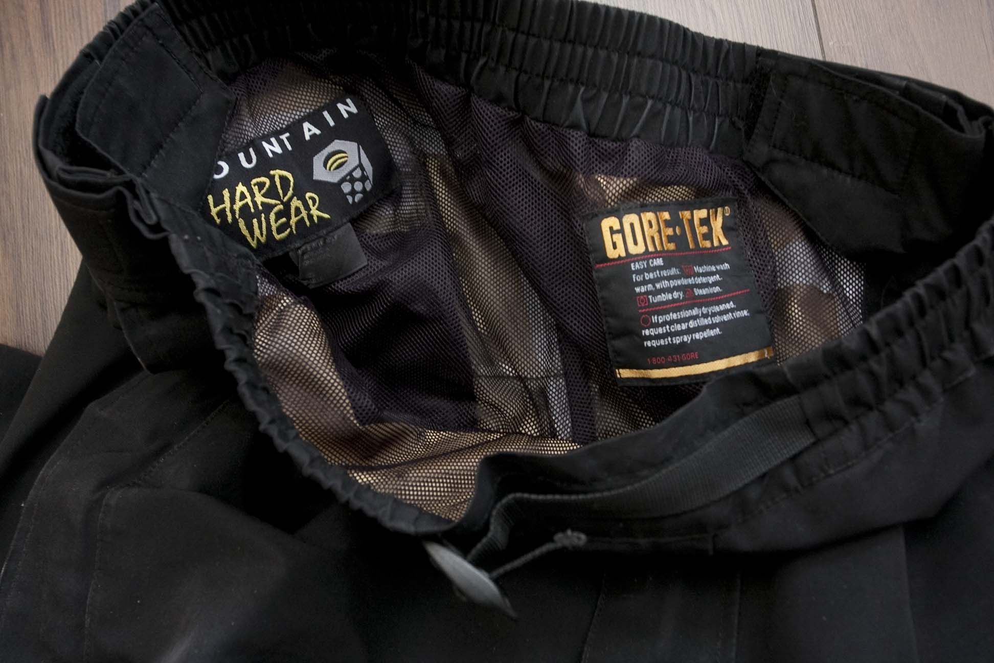 Goretex Mountain Hardwear Goretex Winter Pants Size L /35x30 Black Size US 35 - 6 Thumbnail