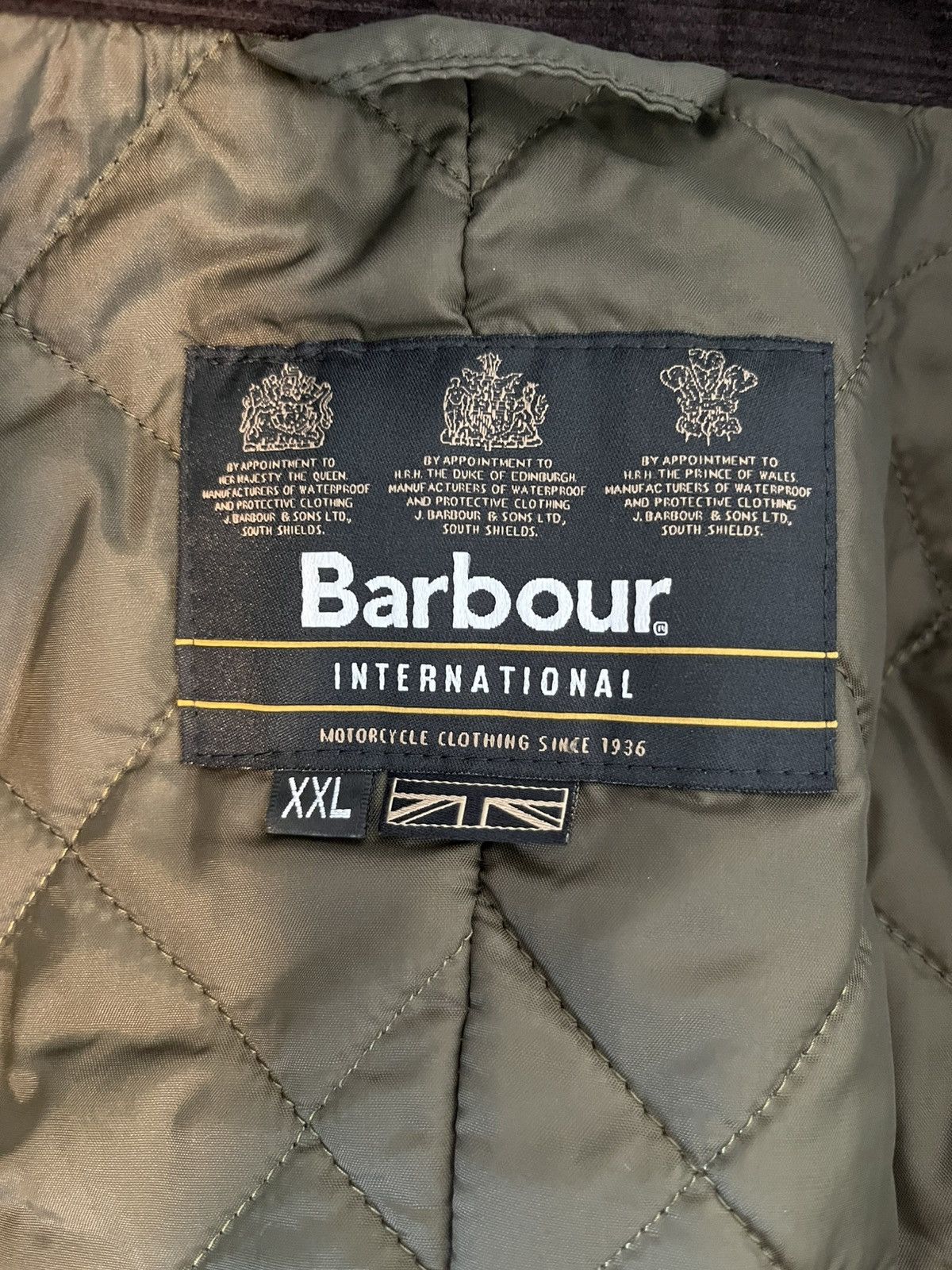 Barbour Barbour International Men’s Duke Wax Jacket Size US XXL / EU 58 / 5 - 6 Thumbnail