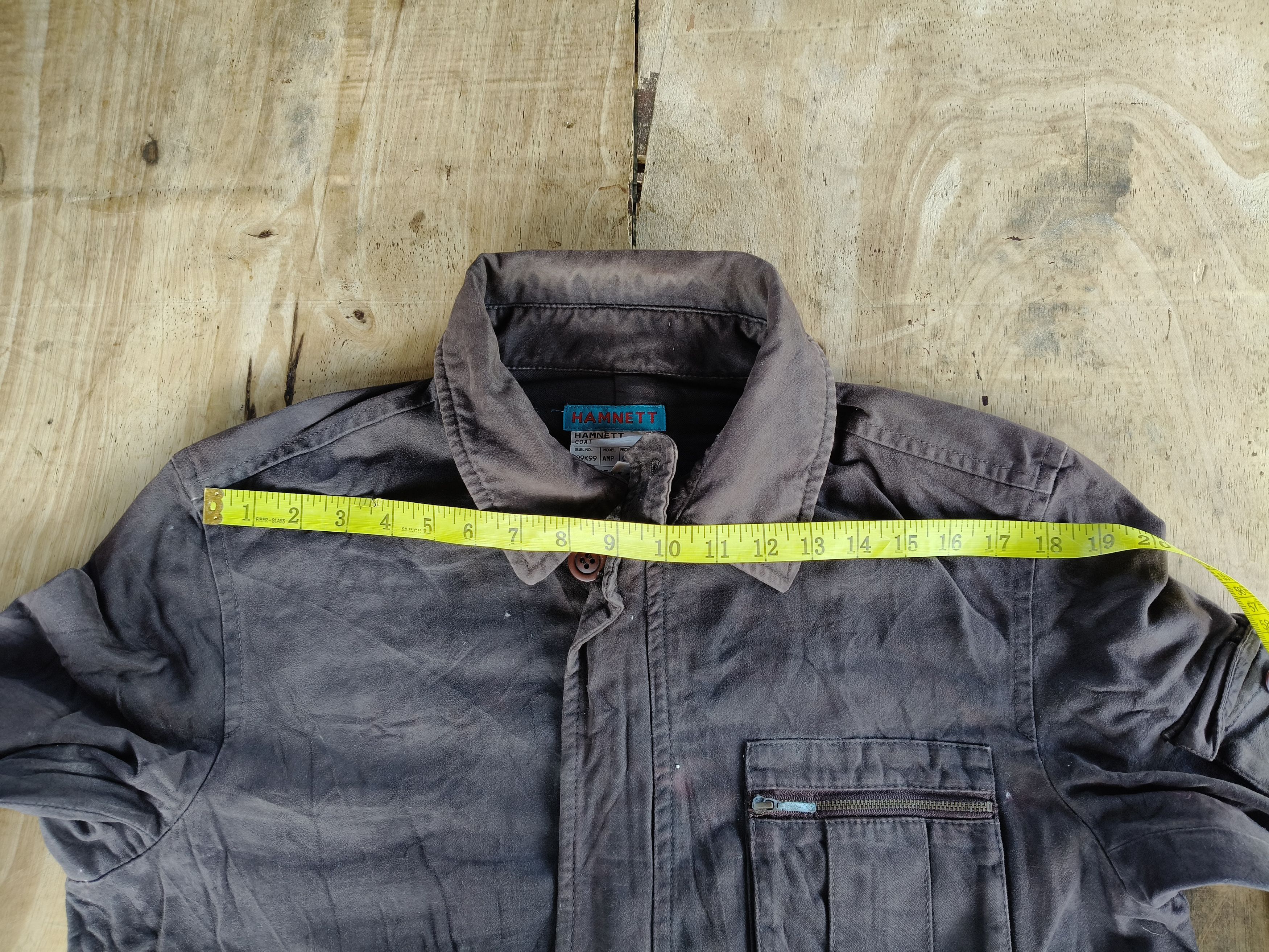 Katharine Hamnett London HAMNETT Zipper Long Jacket Size US L / EU 52-54 / 3 - 14 Thumbnail