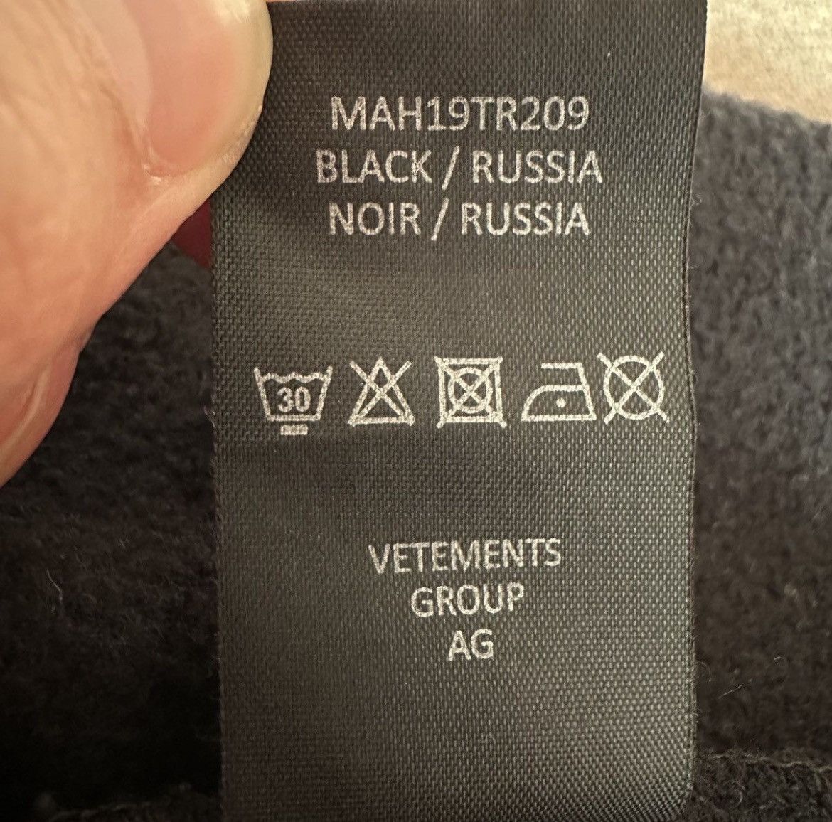 Vetements Vetements Russian Patchwork Zip-Up Size US S / EU 44-46 / 1 - 10 Thumbnail