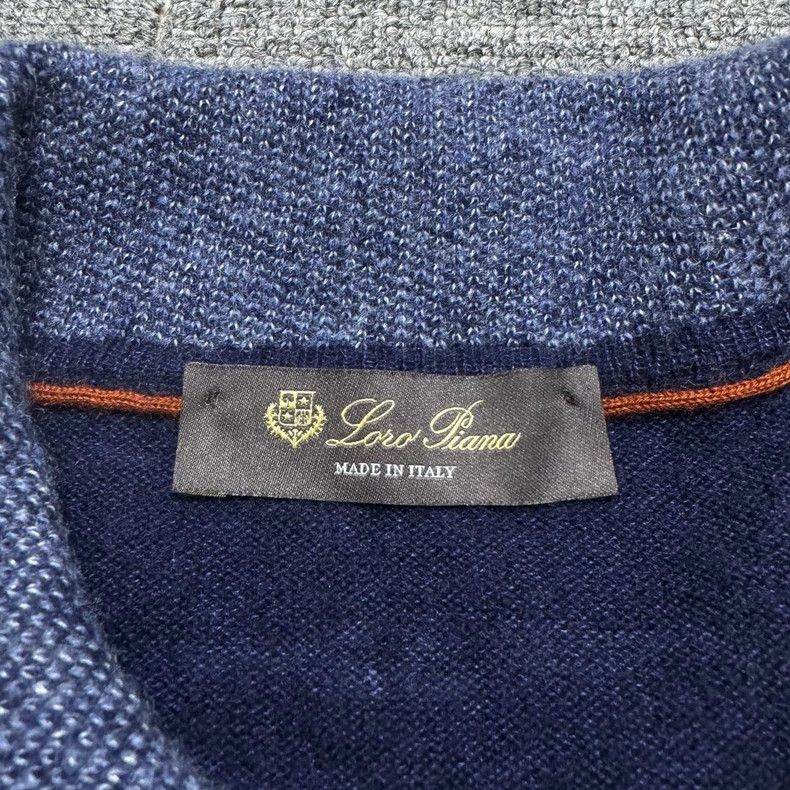 Loro Piana loro piana V-neck knitted cashmere sweater 2505-Nextarrow Size US M / EU 48-50 / 2 - 2 Thumbnail