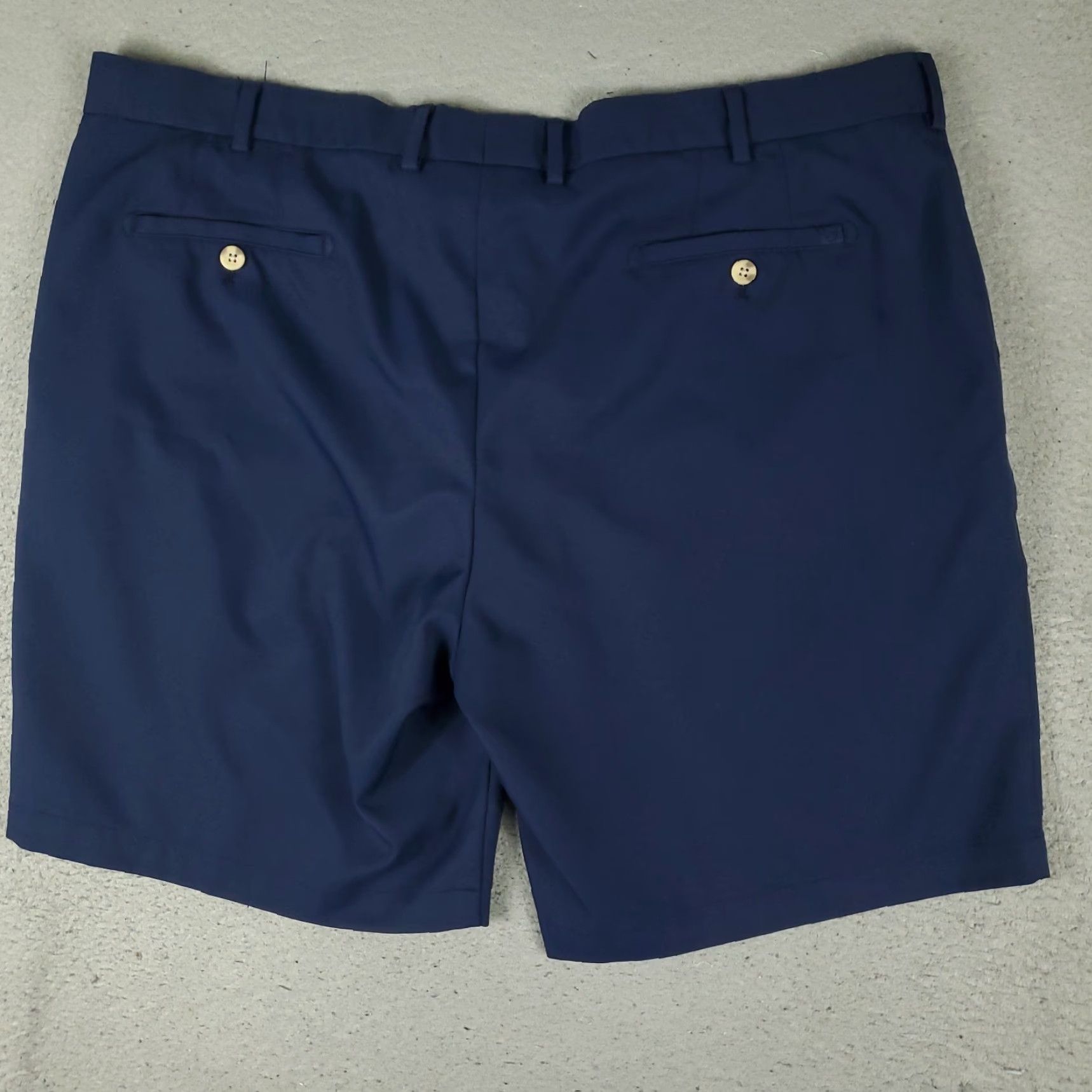 Peter Millar Peter Millar Shorts Mens Size 44 Blue Golf Flat Front Casual Chino Relaxed Fit Front Pockets Logo Vintage No Size US 44 / EU 60 - 7 Thumbnail