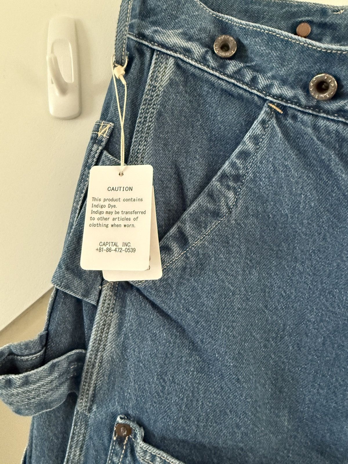 Kapital Authentic Kapital 11.5oz Denim Lumber Pants Jeans Size US 34 / EU 50 - 5 Thumbnail