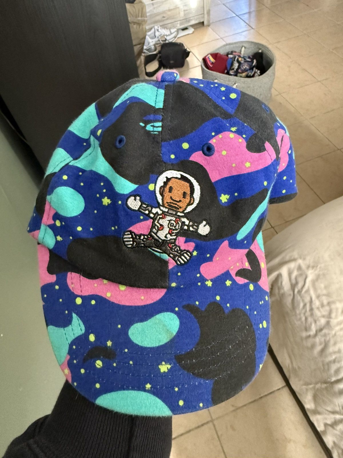 Kid Cudi Bape x Kid Cudi Moon Man Camo Panel Cap Size ONE SIZE - 1 Thumbnail