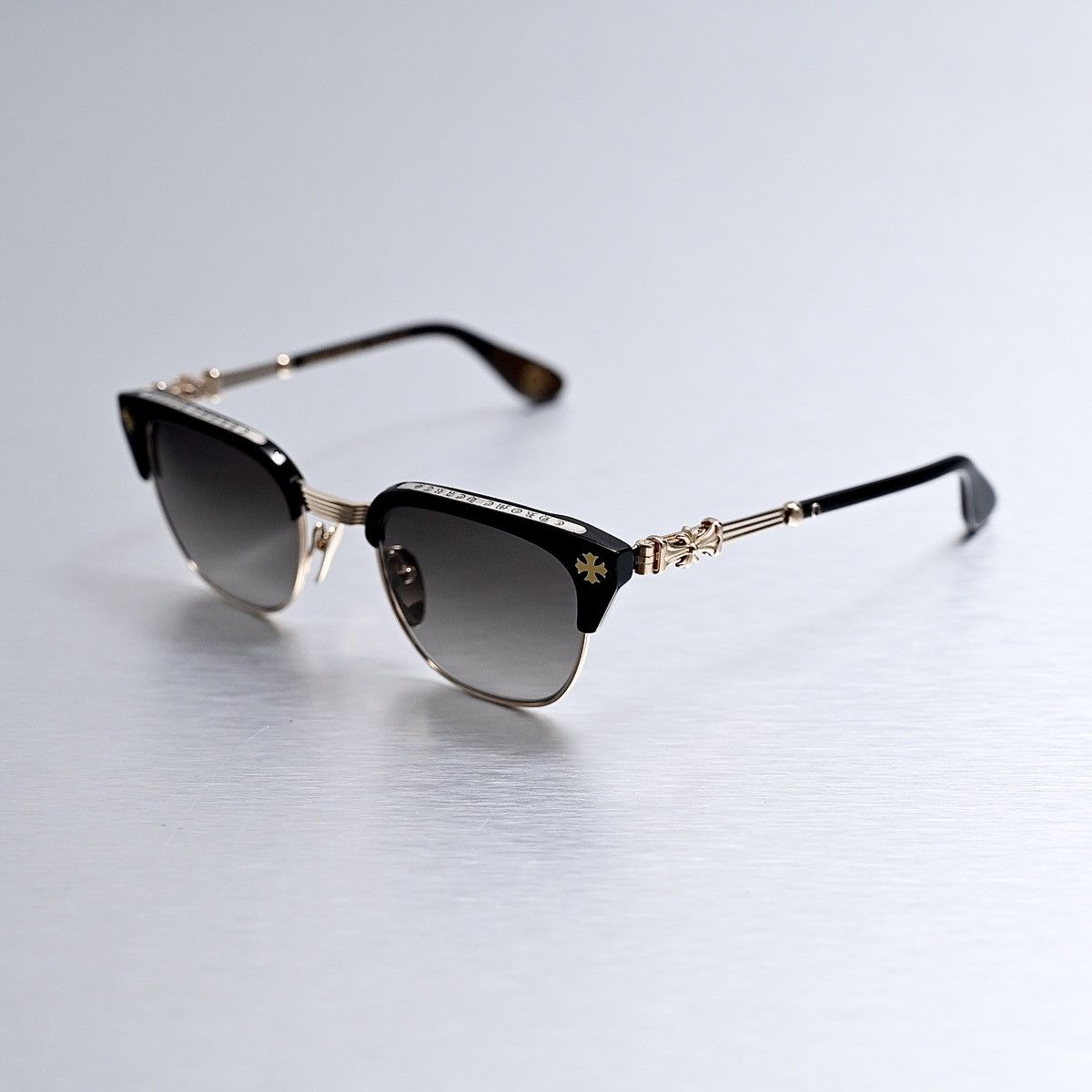 Chrome Hearts CHROME HEARTS BONENNOISSEUR I SUNGLASSES Size ONE SIZE - 1 Thumbnail