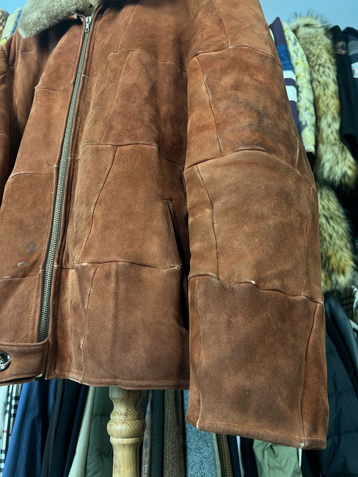 Leather Vintage Leather Patchwork Leather Jacket Size M - L Size US L / EU 52-54 / 3 - 7 Thumbnail