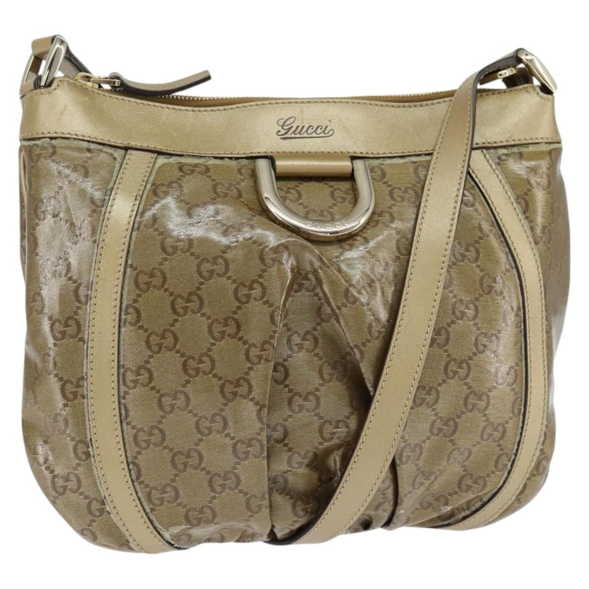 Gucci Gucci D Ring Messenger Bag GG Coated Canvas Size ONE SIZE - 1 Thumbnail