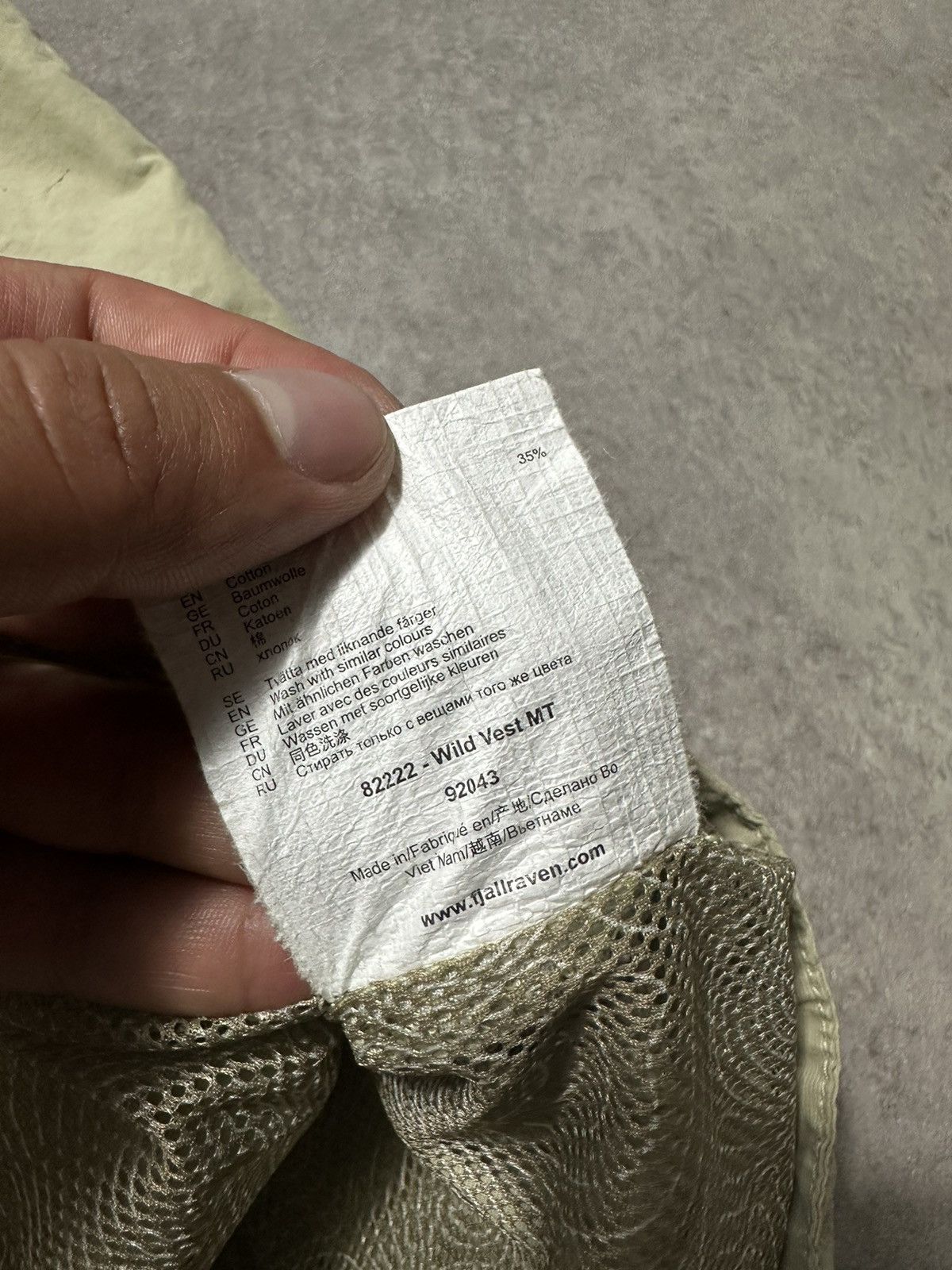 Fjallraven × Vintage Mens Vintage Outdoor Multi pocket Fjallraven G-1000 Vest Size US XL / EU 56 / 4 - 6 Thumbnail