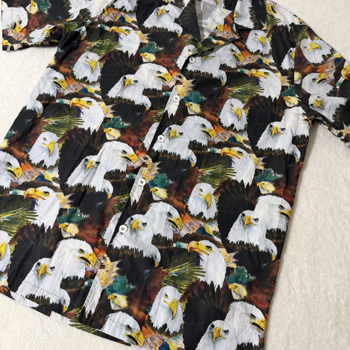 Rhude RHUDE American Eagle Button Up Shirt Size US L / EU 52-54 / 3 - 4 Thumbnail