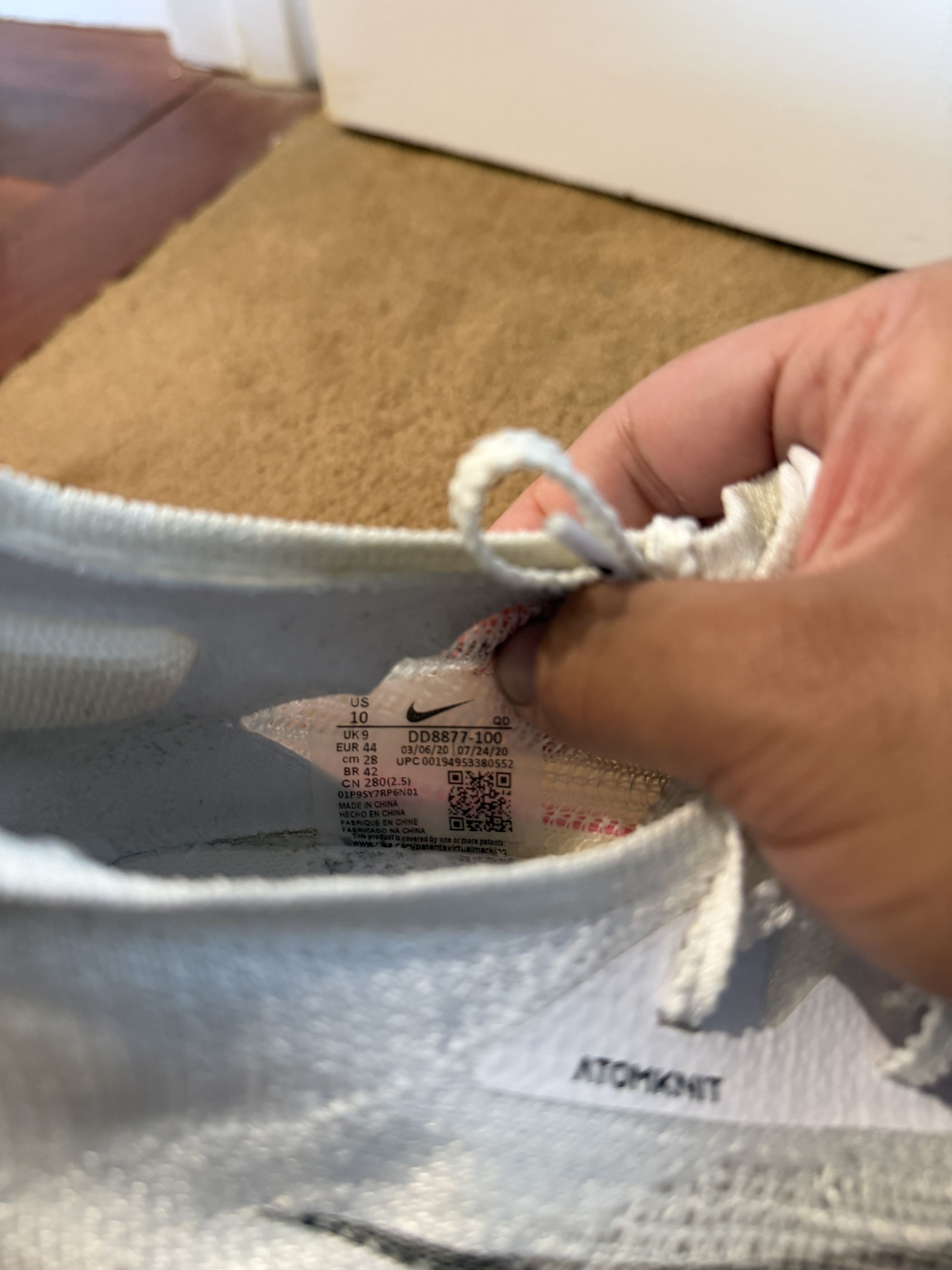 Nike Nike Air Zoom Alphafly Next% 01:59:40 EK Size US 10 / EU 43 - 3 Thumbnail