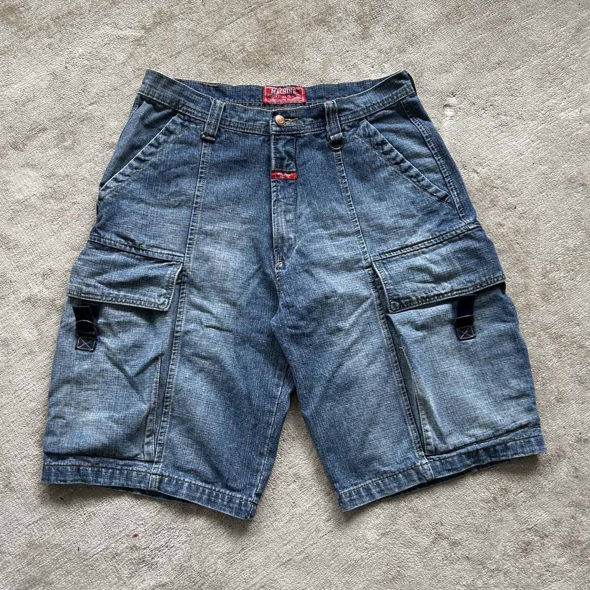 JNCO Machine Y2K Cargo Skate Jorts Size US 34 / EU 50 - 2 Thumbnail