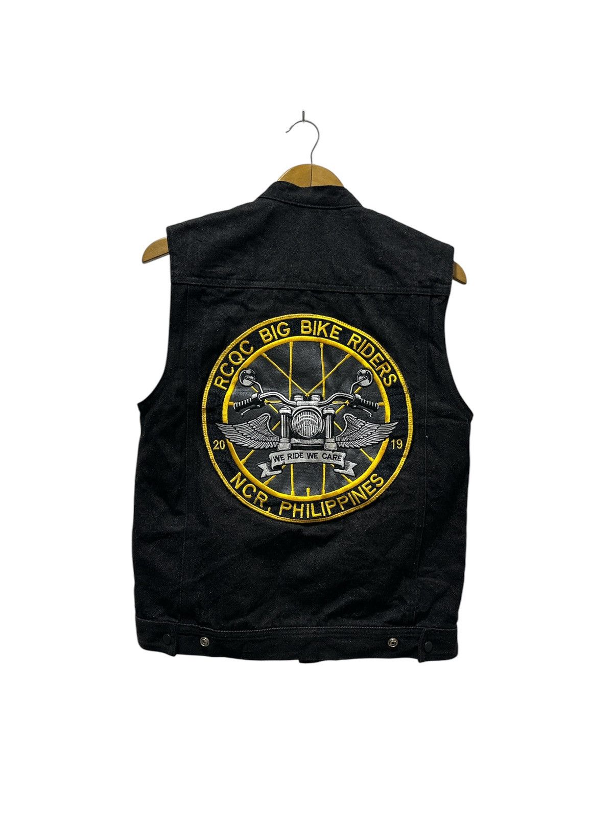 Other Indigo Vest RCQC Big Bike Riders Denim Vest Design Size US M / EU 48-50 / 2 - 1 Thumbnail