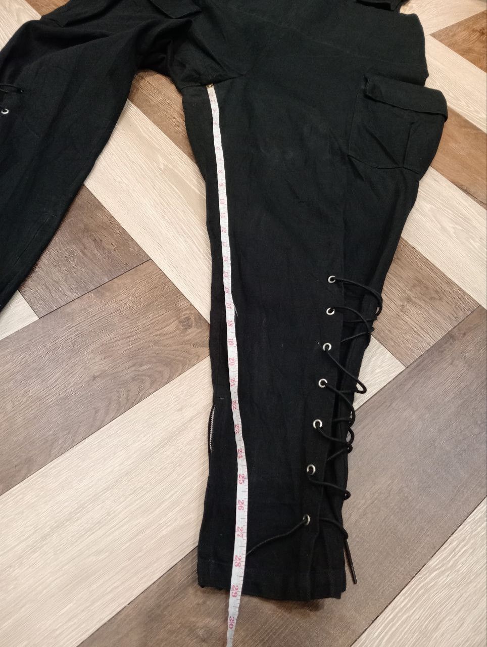 Limi Feu LIMI FEU YOHJI YAMAMOTO LACE UP BALLOON OVERALL SIZE S Size 26" / US 2 / IT 38 - 11 Thumbnail