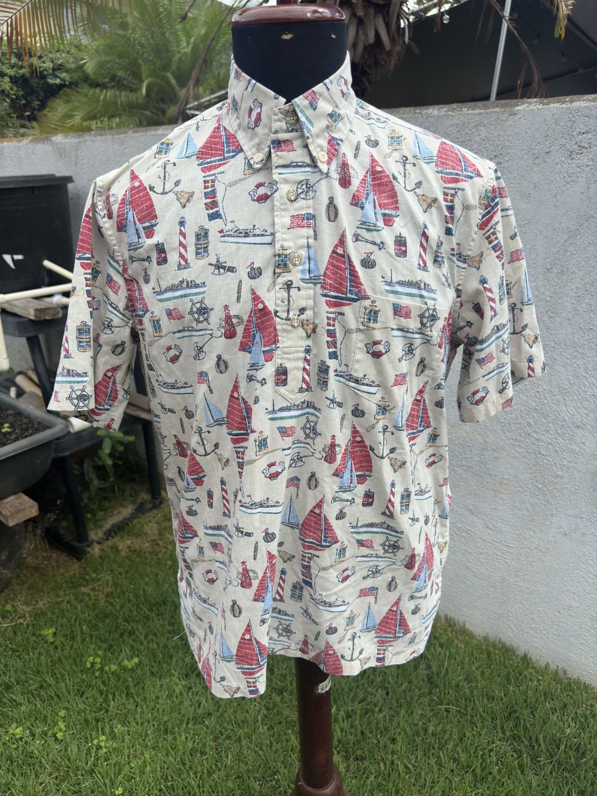 Reyn Spooner PreOwned Reyn Spooner Hawaiian Print Multicolored Men's S Size US S / EU 44-46 / 1 - 1 Thumbnail