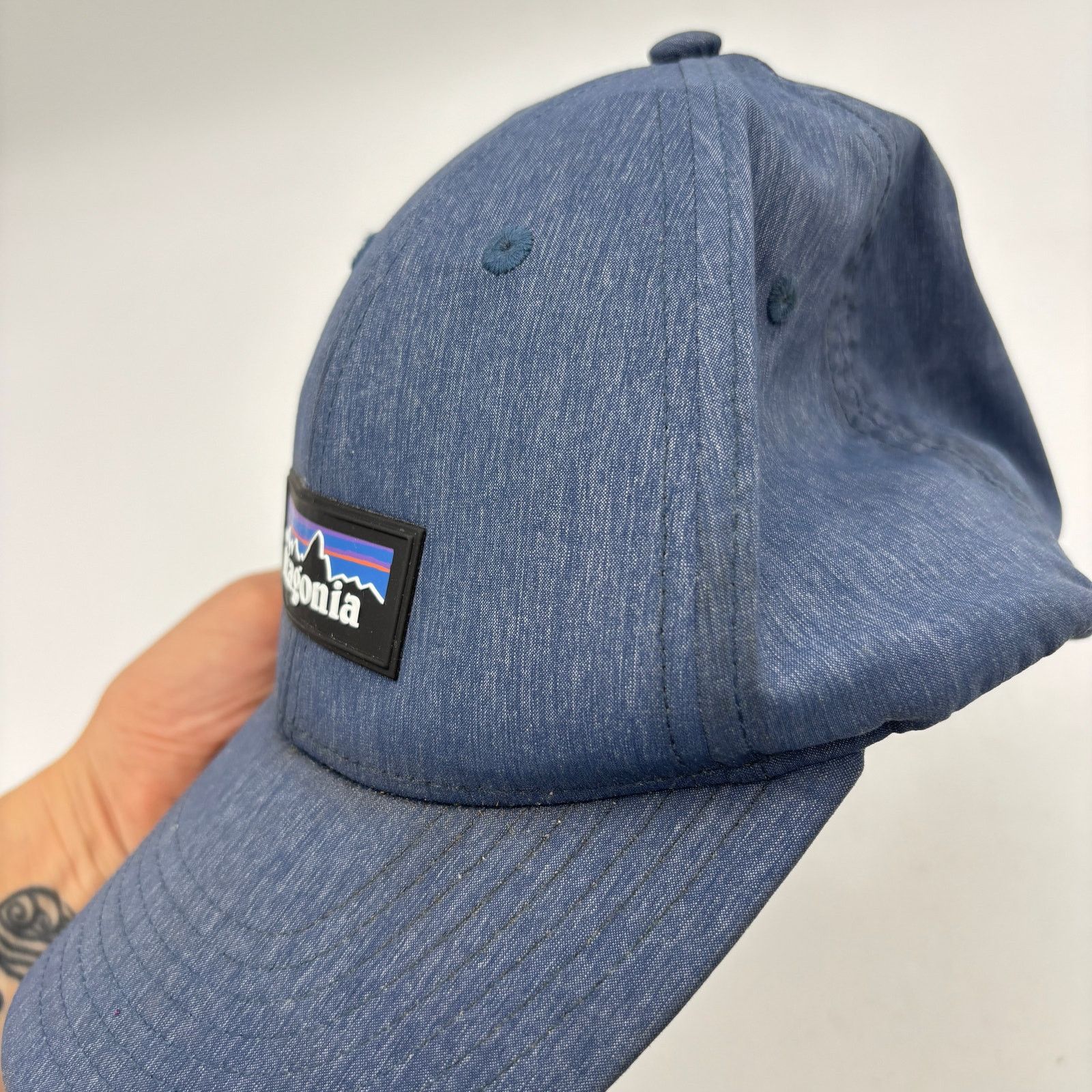 Patagonia Patagonia Snapback Baseball Cap P-6 Logo Adjustable Hike Size ONE SIZE - 12 Thumbnail
