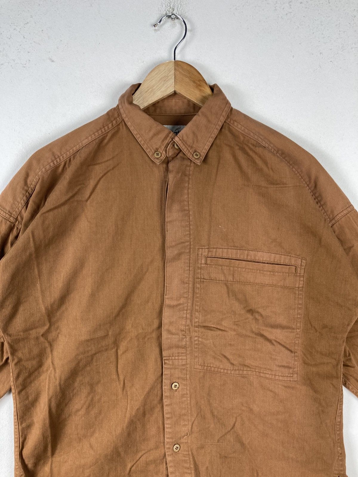 Issey Miyake Vintage Issey Miyake Plantation Japan Overshirt Workwear Size US L / EU 52-54 / 3 - 7 Thumbnail