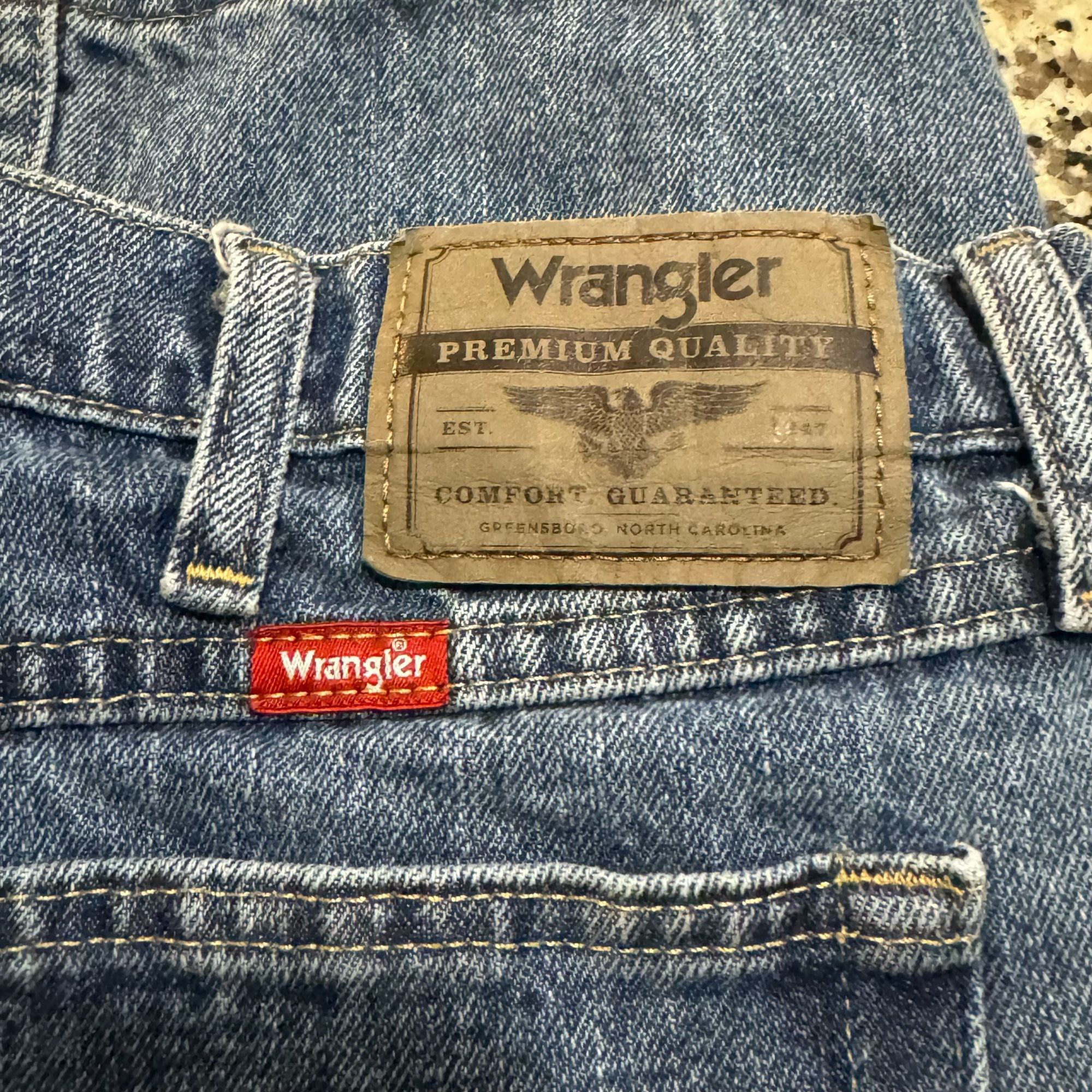 Wrangler Wrangler Men's Straight Cut Jeans 38x34 Size US 38 / EU 54 - 7 Thumbnail