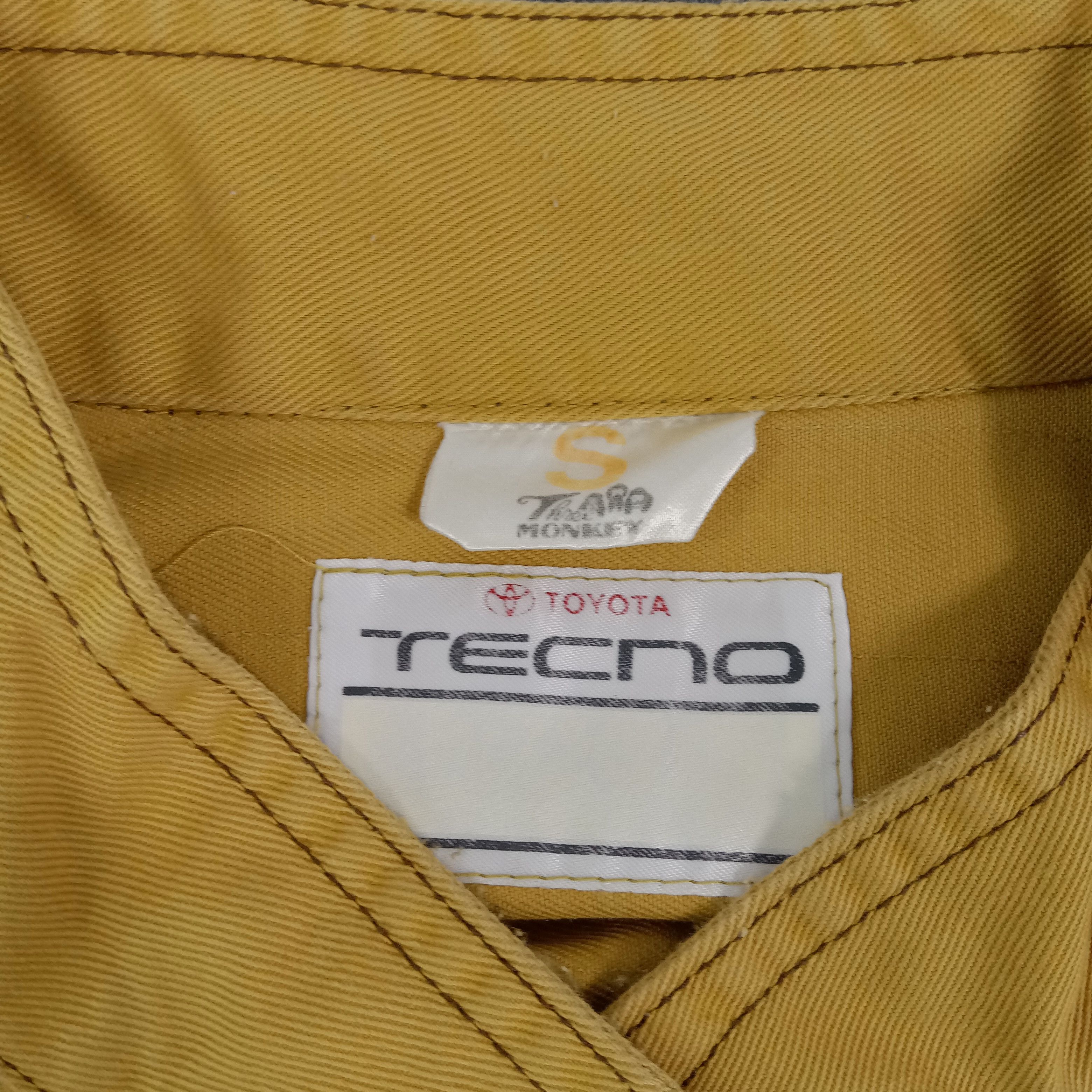 Japanese Brand Toyota Tecno Jpanese Racing Coverall Jacket C263N28 Size US S / EU 44-46 / 1 - 8 Thumbnail