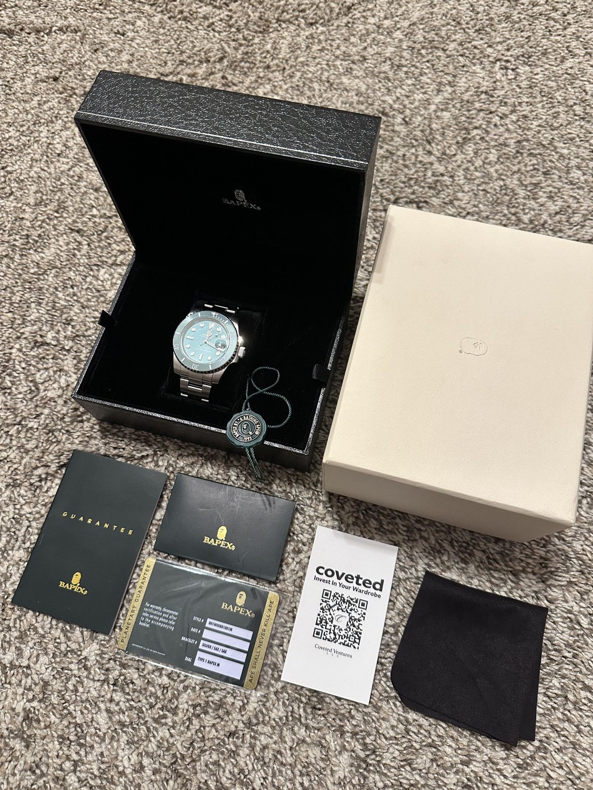 Bape Bape Bapex Type 1 Tiffany Blue Watch Rare | Grailed