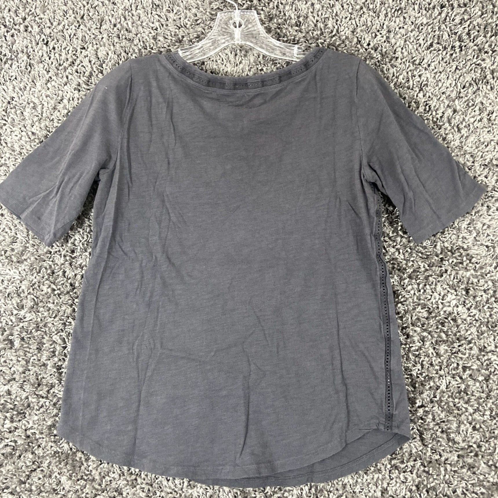 Ann Taylor VINTAGE Ann Taylor Loft Blouse Women’s Size S Gray Size S / US 4 / IT 40 - 7 Thumbnail