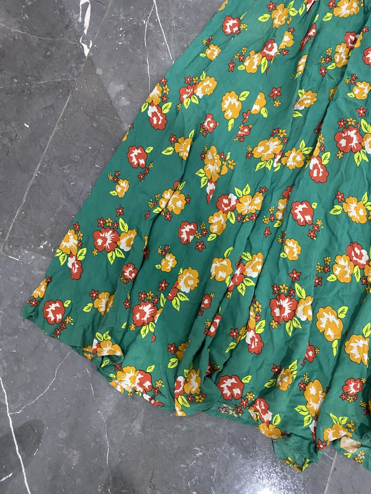 If Six Was Nine 🖤BLACKFRIDAY🖤Rodeo Crowns Japanese Flower Skirt Size 29" - 3 Thumbnail