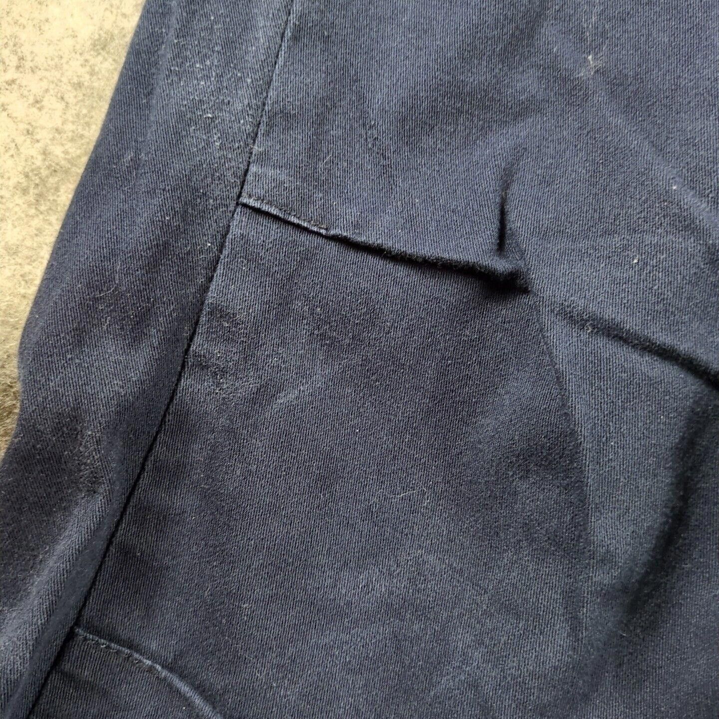 Beams Plus Beams Jogger Pants Men Blue Large Button Fly Drawstring Size US 34 / EU 50 - 3 Thumbnail
