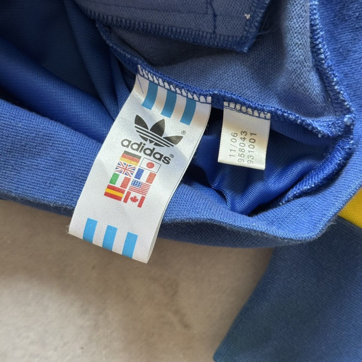 Adidas 2006 Adidas Ecuador World Cup Soccer Football Track Zip Y2K Size XS / US 0-2 / IT 36-38 - 11 Thumbnail