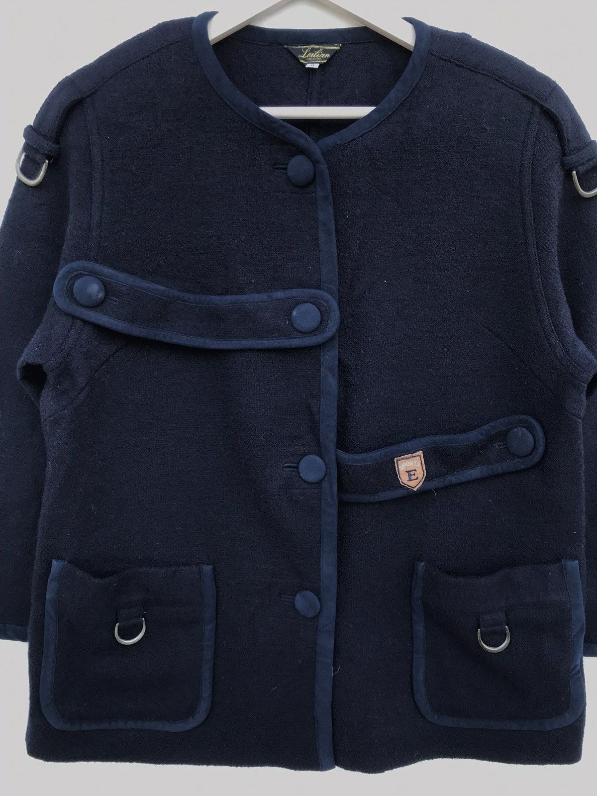 Japanese Brand × Vintage Vintage Japanese Brand Button Up Wool jacket Size M / US 6-8 / IT 42-44 - 4 Thumbnail