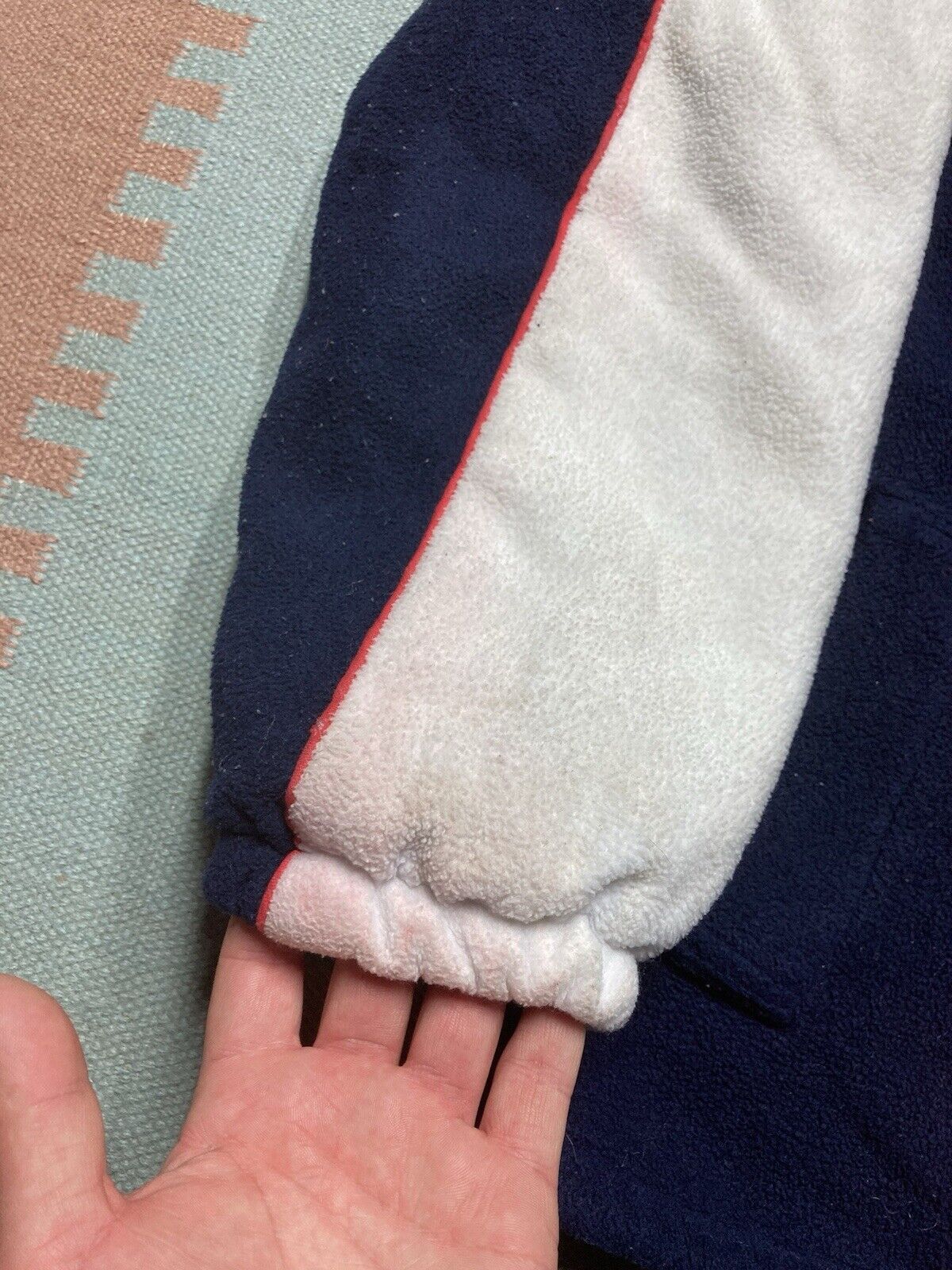 Tommy Hilfiger × Vintage Vintage Tommy Hilfiger fleece bomber jacket Tommy sports XL Size US XL / EU 56 / 4 - 4 Thumbnail