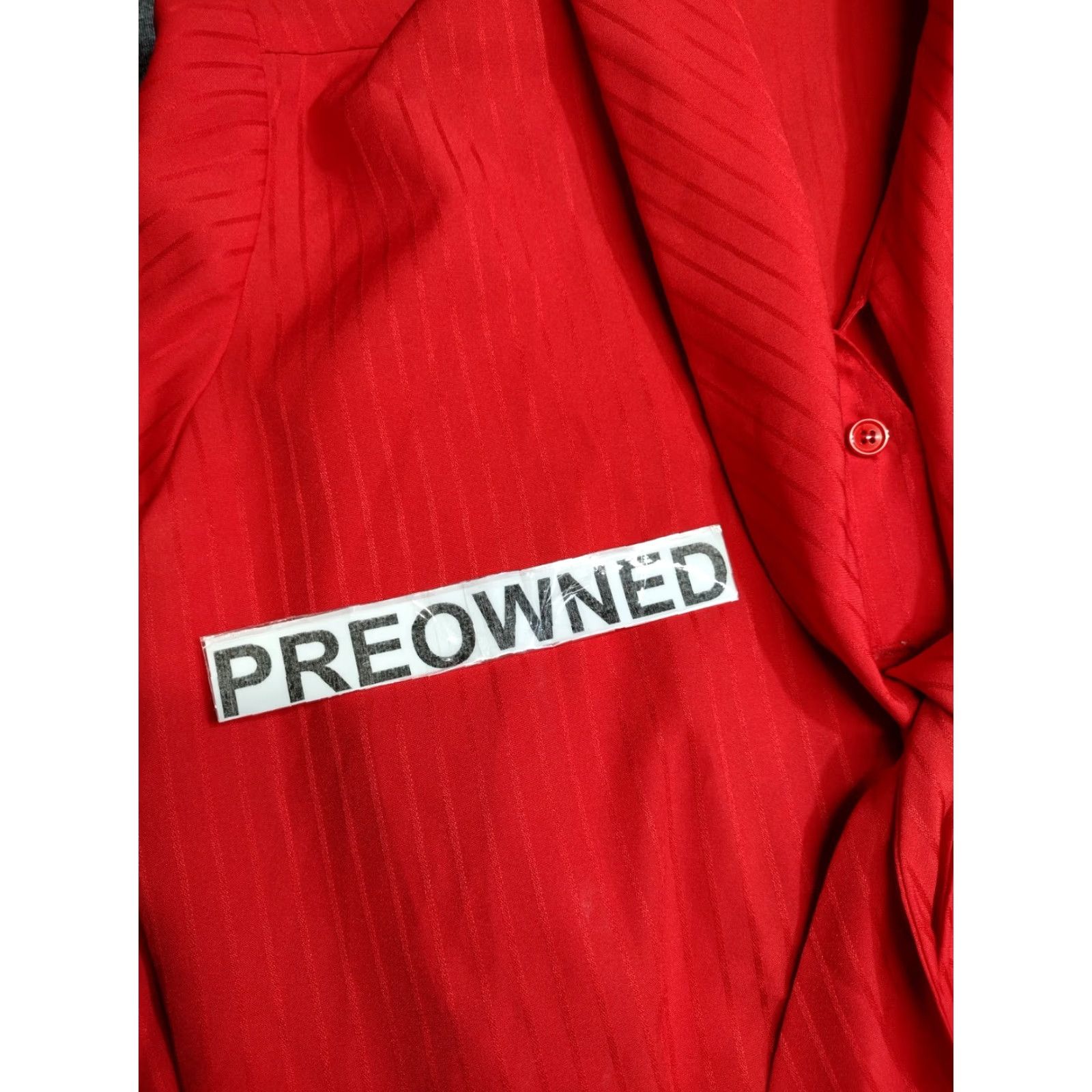 Vintage Unbranded Women's Red Tie Neck Blouse Size M Size M / US 6-8 / IT 42-44 - 6 Thumbnail