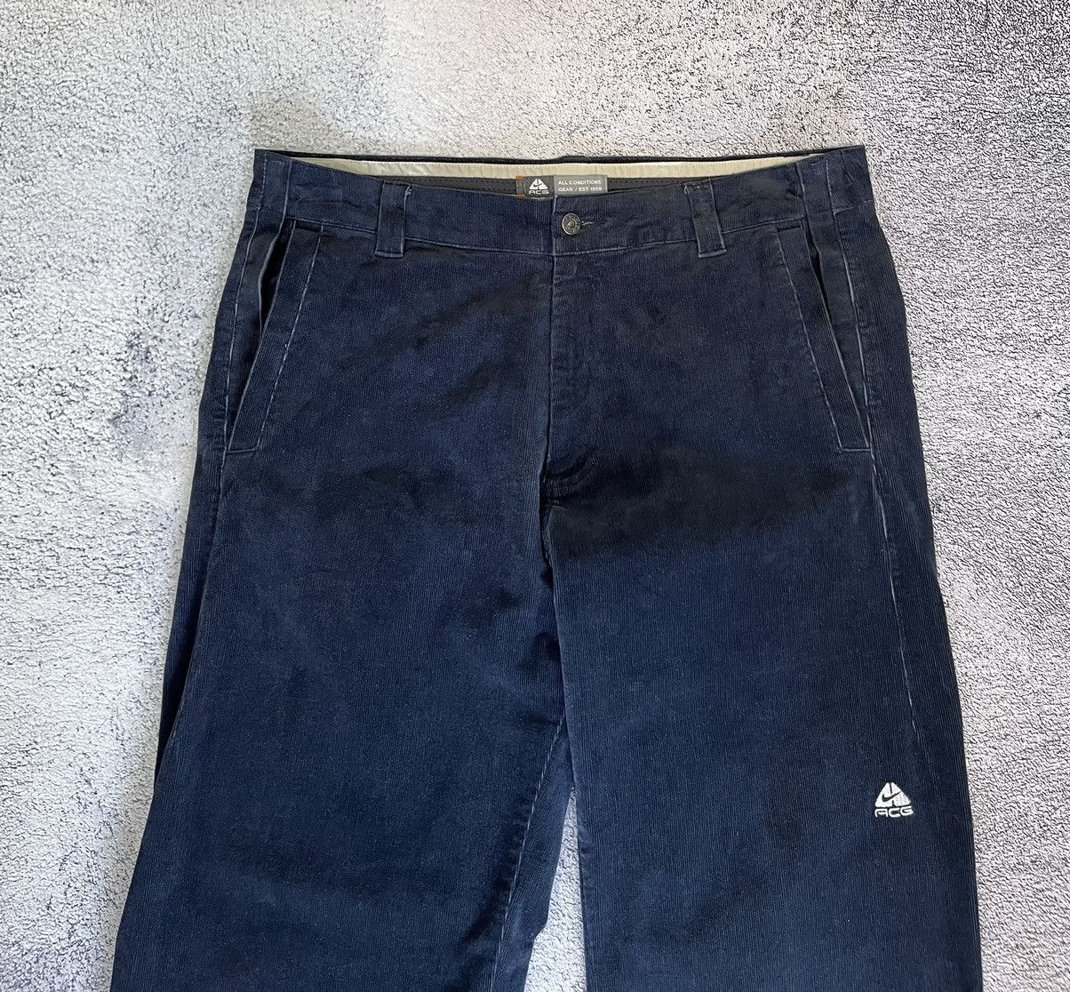 Nike ACG Nike ACG Corduroy Pants Wide Leg Vintage Embroidered 36 Size US 36 / EU 52 - 2 Thumbnail