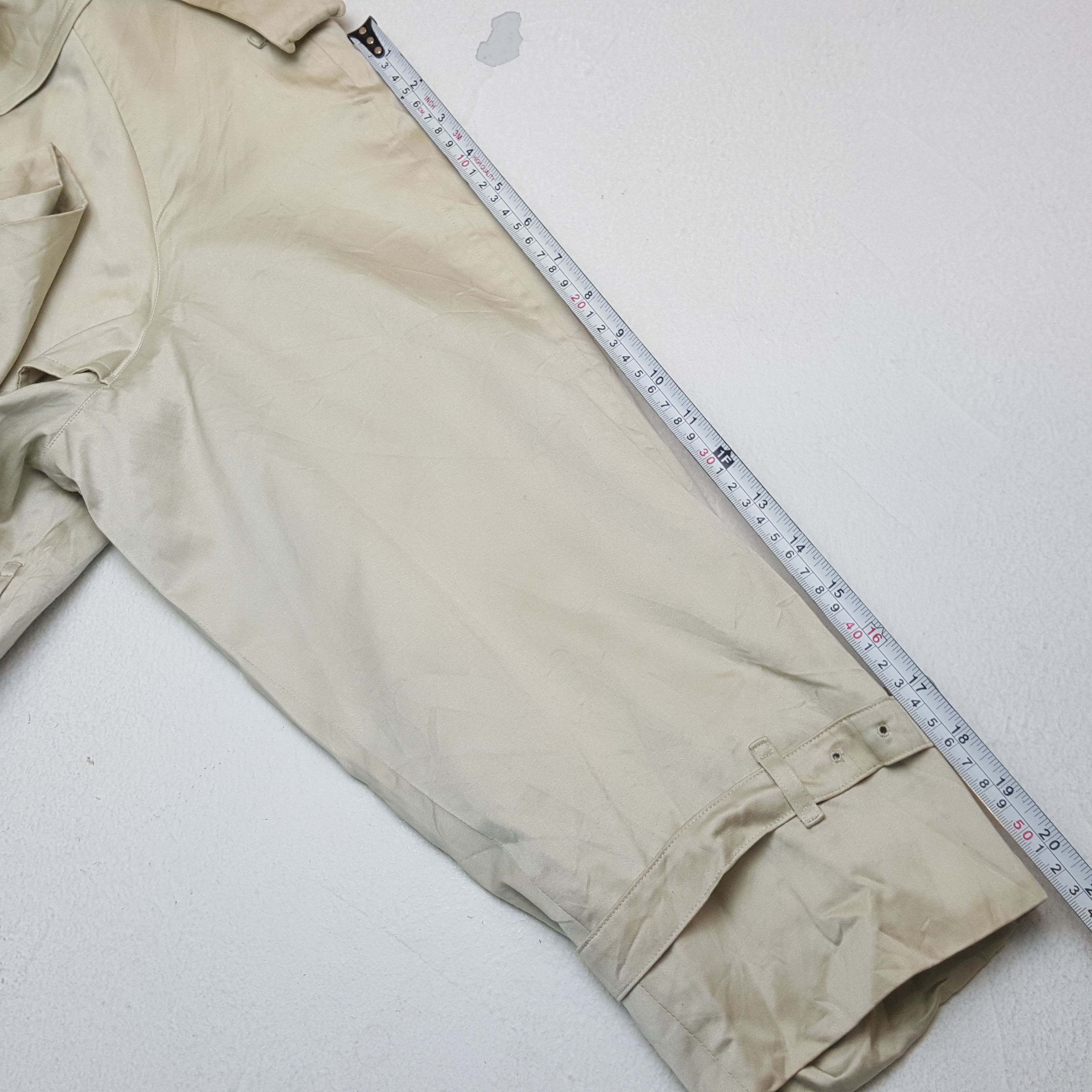Vintage Burberry's Fashion Brand Style Trench Coat Jacket