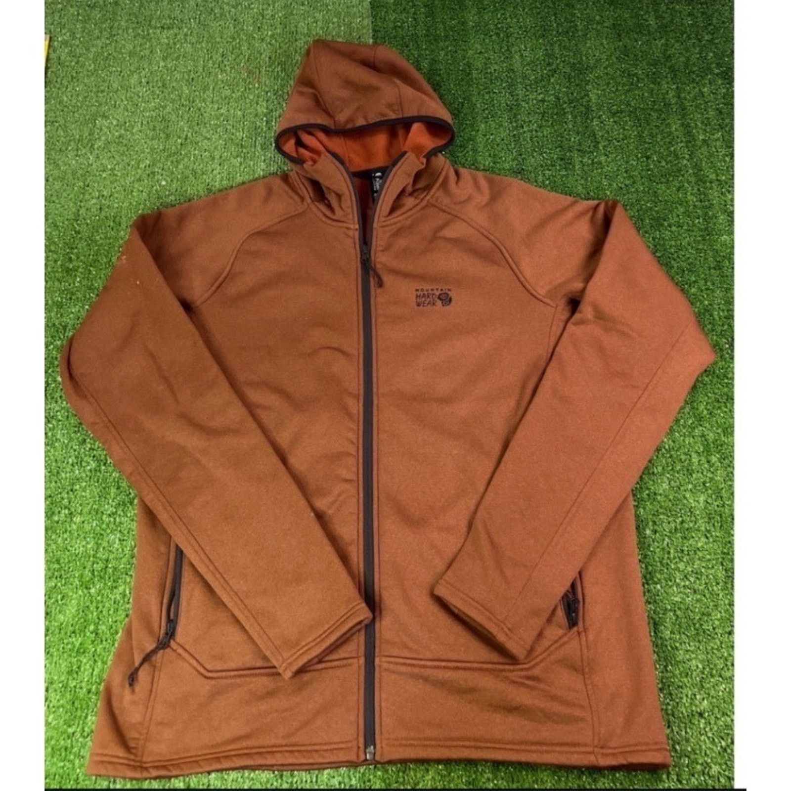 Mountain Hardwear Mountain Hardwear Mens XL Full Zip Fleece Hoodie Jacket Size US XL / EU 56 / 4 - 1 Thumbnail