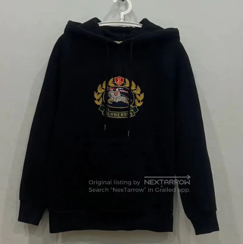Burberry Burberry Black Cotton Men’s Hoodie. Size US XS / EU 42 / 0 - 1 Thumbnail