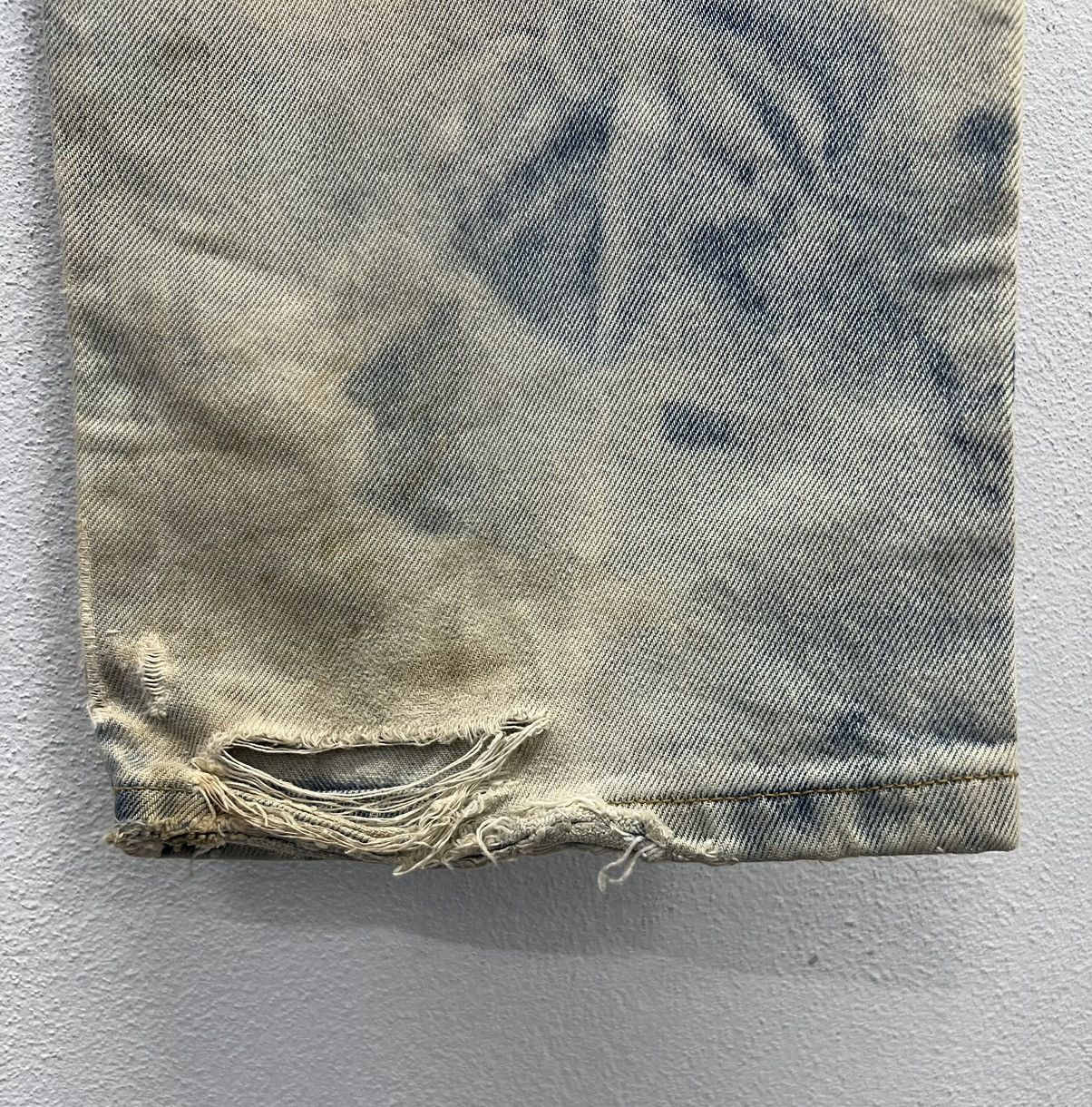 Stussy VINTAGE STUSSY MADE IN USA DENIM PANTS Size US 33 - 13 Thumbnail