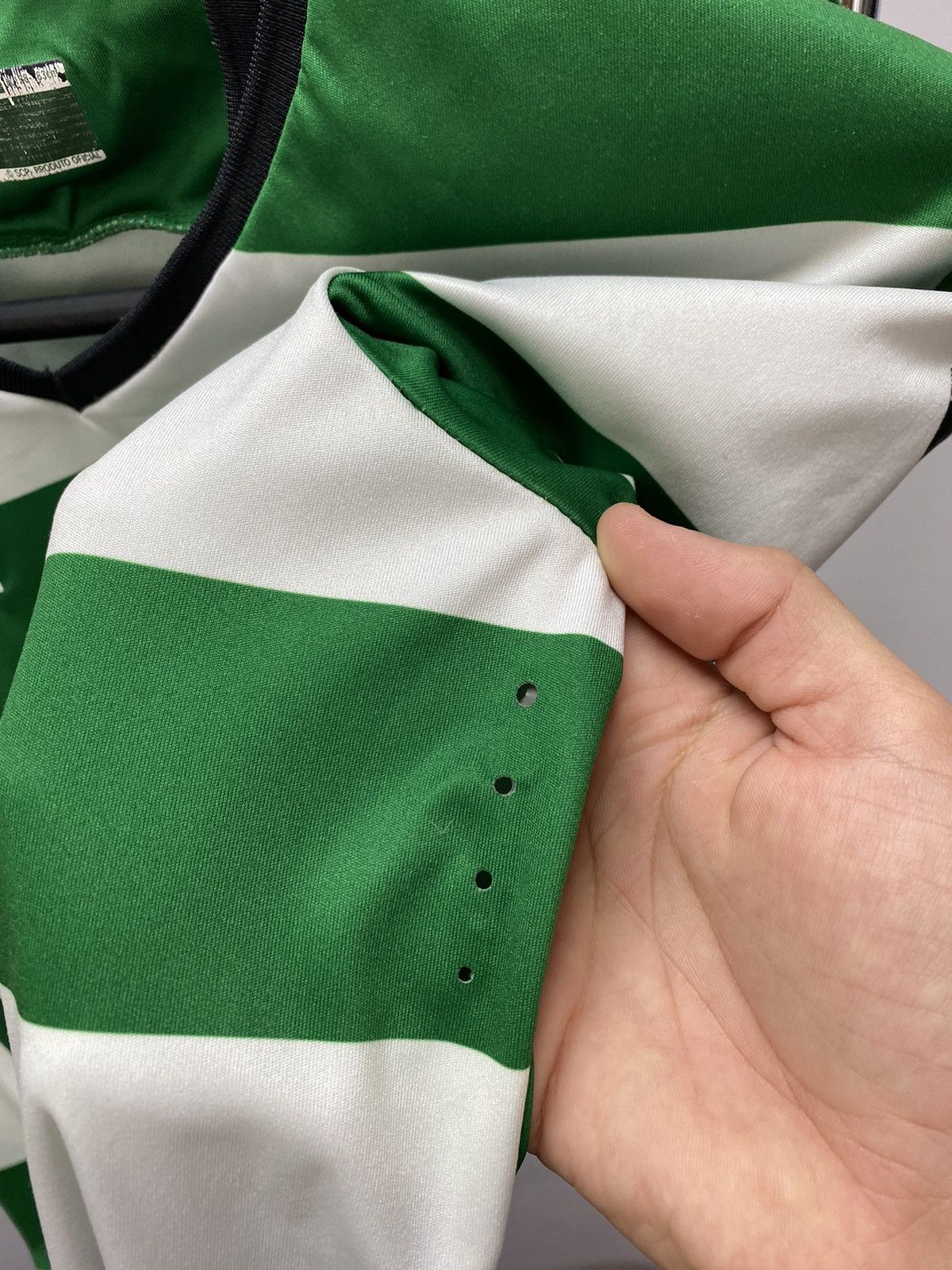 Macron Sporting Macron Home 2015 2016 #88 Doumbia Soccer Jersey Size US L / EU 52-54 / 3 - 19 Thumbnail