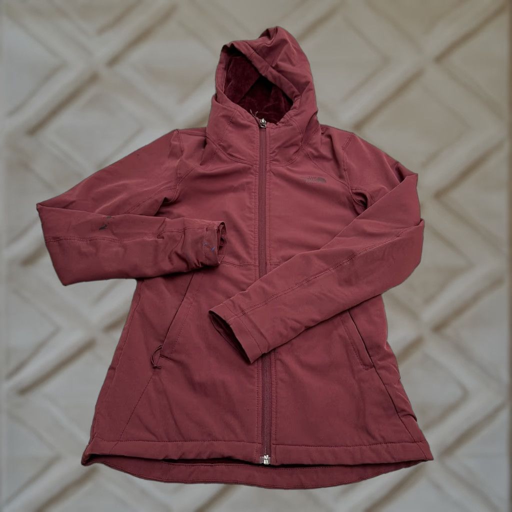 The North Face The North Face Windwall Shelba Raschel Sweatshirt Womens XS Red Full Zip Hoodie Size XS / US 0-2 / IT 36-38 - 1 Thumbnail