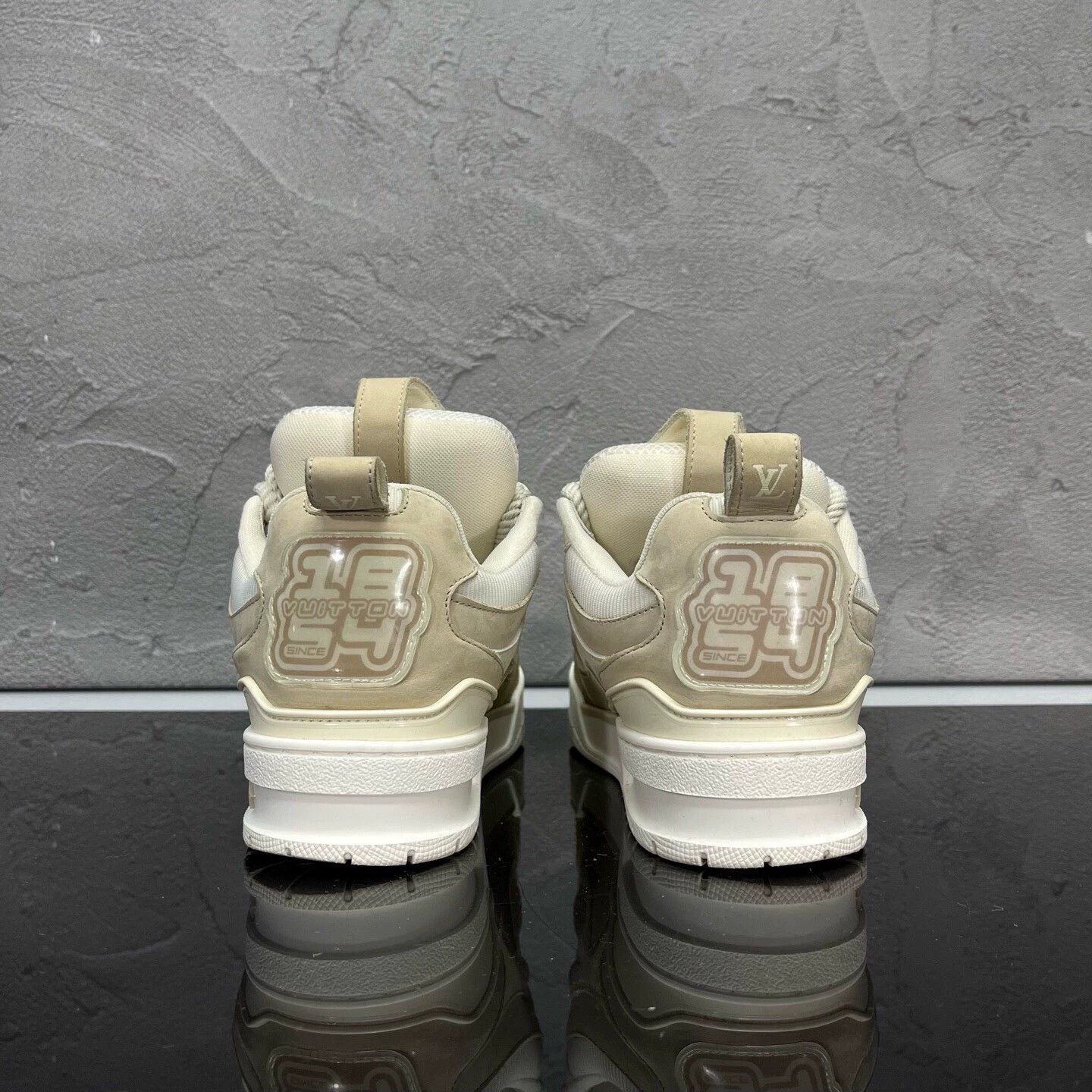 Louis Vuitton LV Skate White Brown 36 99 New Worn Once Size US 5 / IT 35 - 5 Thumbnail
