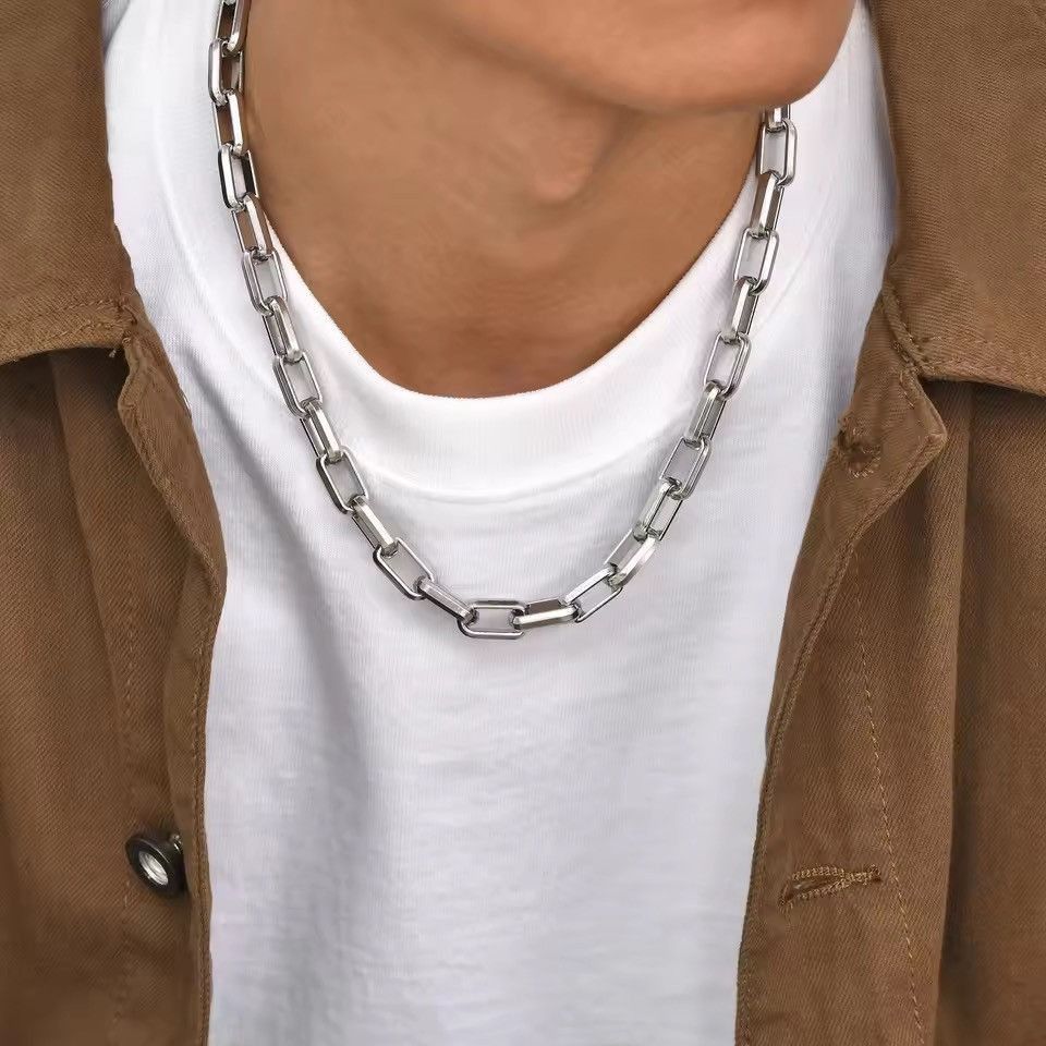 Jewelry Kobayashi x nen 50 Cm Chunky Rectangle Chain Size ONE SIZE - 1 Thumbnail