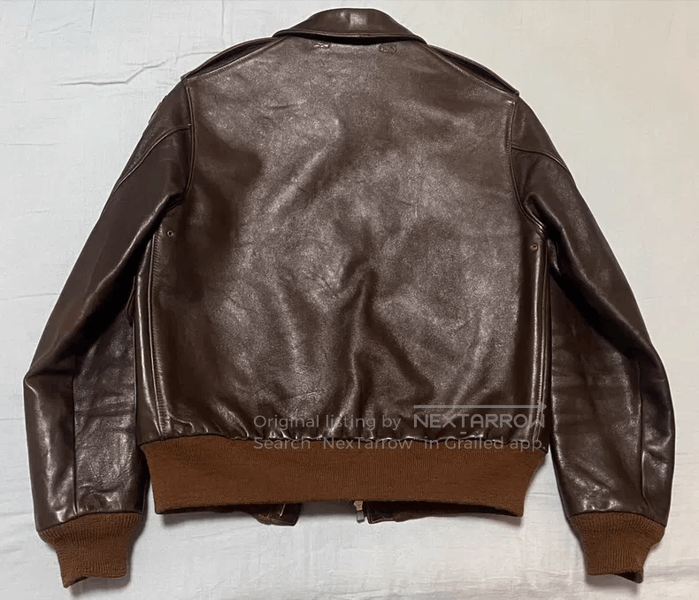 The Real McCoy's The Real McCoys A2 jacket Horseskin leather jacket Size US S / EU 44-46 / 1 - 2 Thumbnail