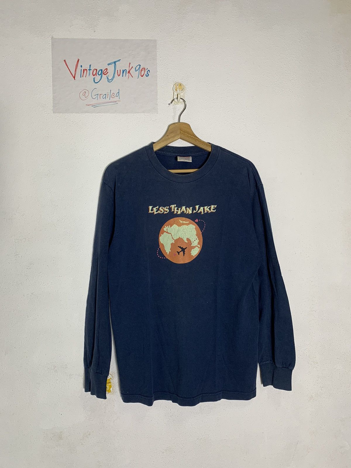 Vintage Vintage LESS THAN JAKE LONG SLEEVE Size US M / EU 48-50 / 2 - 1 Thumbnail