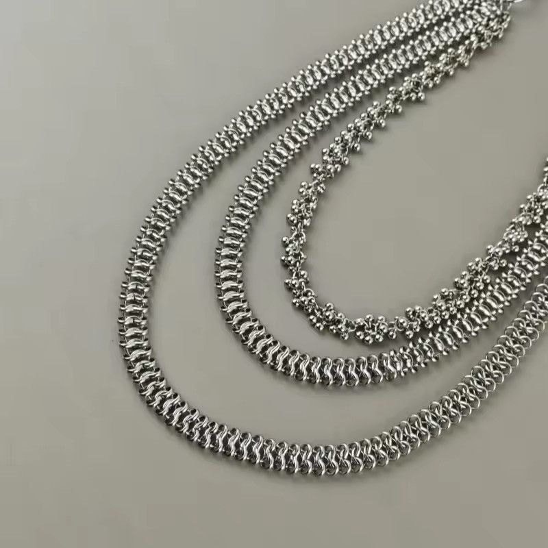 Japanese Brand × Vintage Layered Stainless Steel Wallet Chain Accessories Size ONE SIZE - 5 Thumbnail