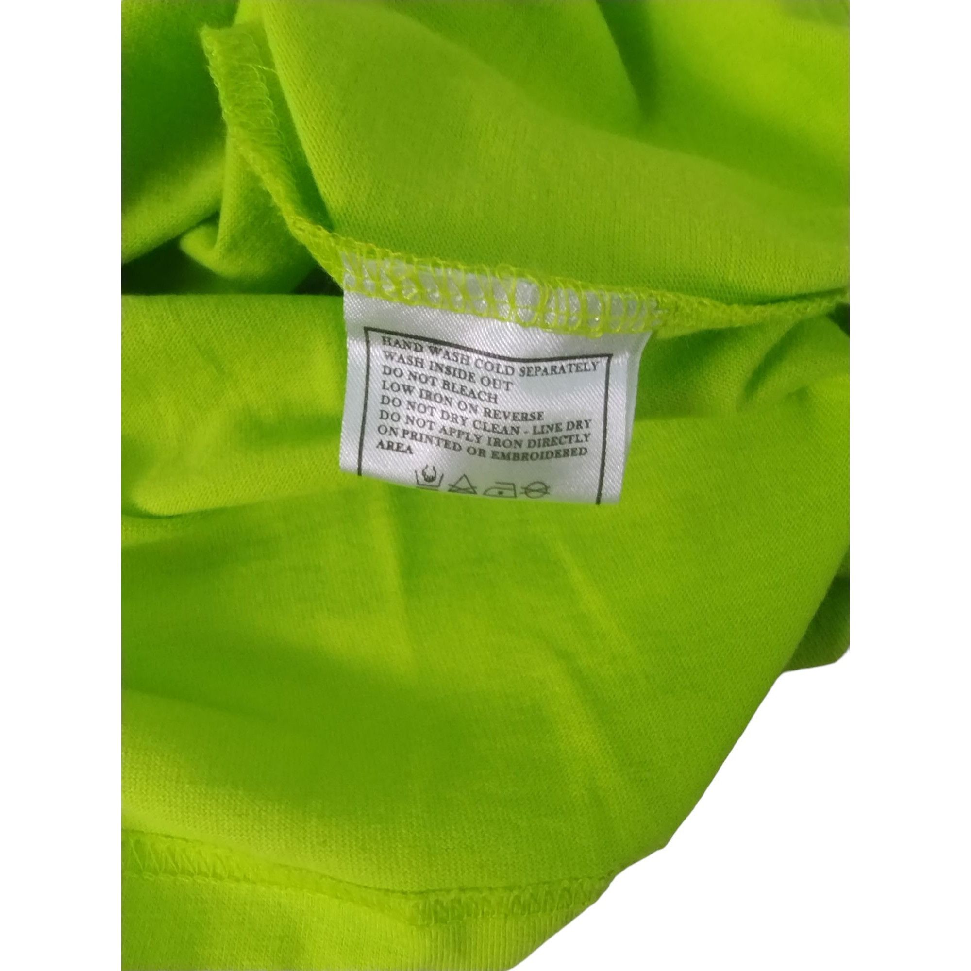 Hustle Gang Hustle Gang Mens XL Acid Lime Skull and Flames Graphic T-Shi Size US XL / EU 56 / 4 - 8 Thumbnail