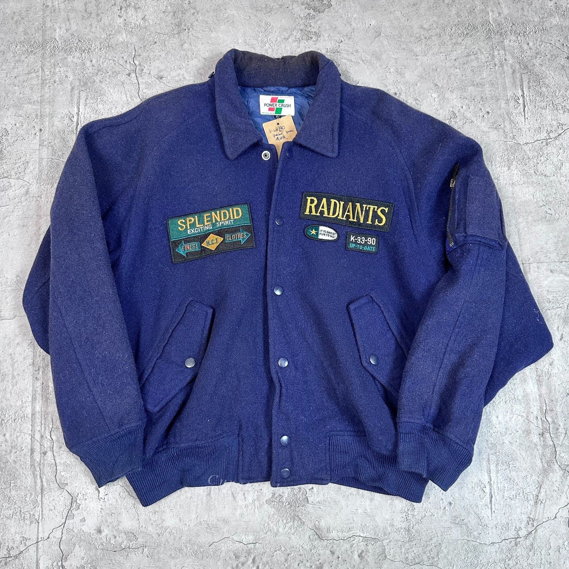 Vintage USA Made Baseball Jacket Size US M / EU 48-50 / 2 - 1 Thumbnail
