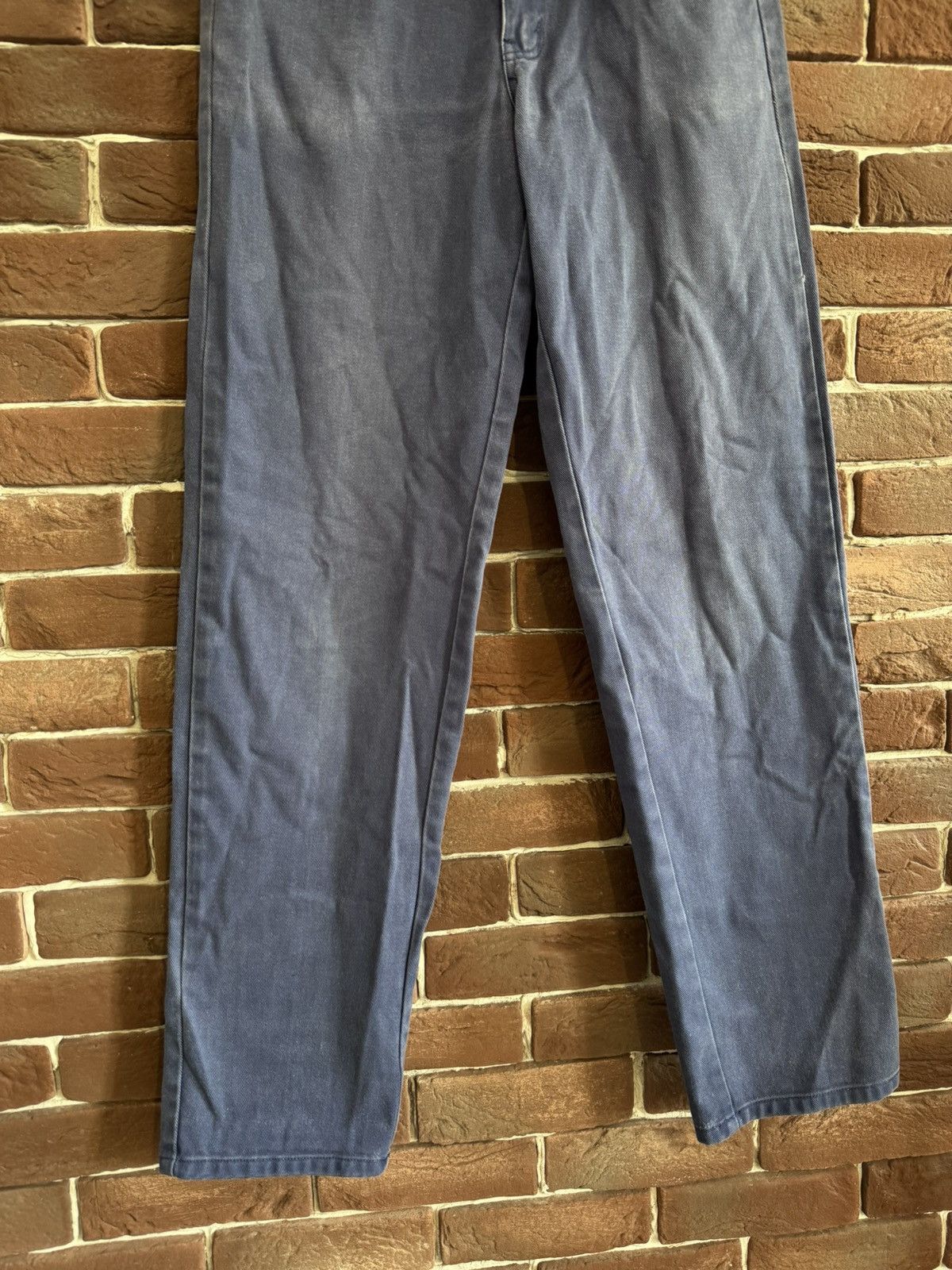Vintage Vintage 90s Yves Saint Laurent Washed Denim Pants Blue 32 Size US 32 / EU 48 - 5 Thumbnail