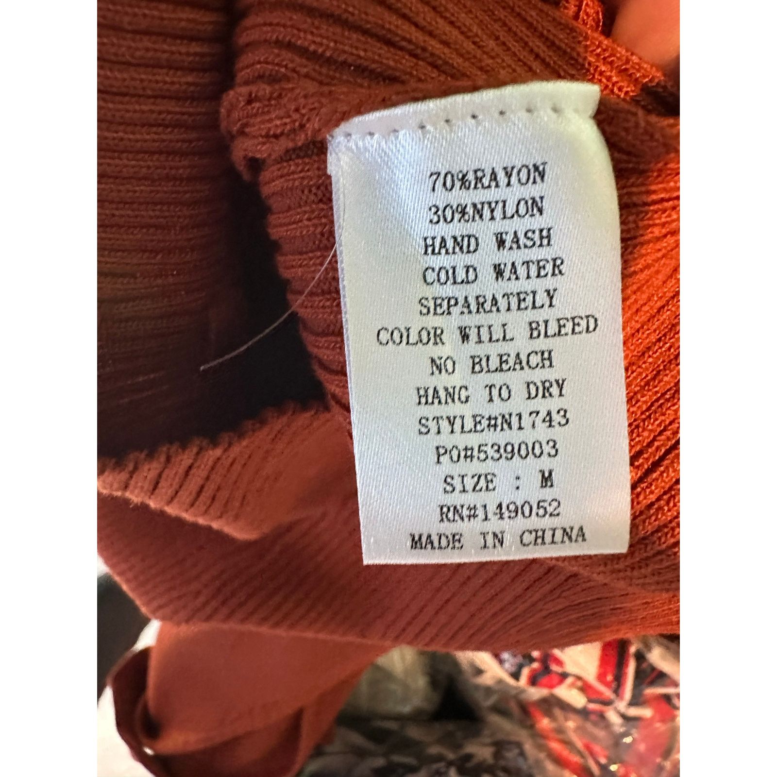 Fashion Nova FashionNova brown rust knit halter bodycon mini dress size M Size M / US 6-8 / IT 42-44 - 5 Thumbnail